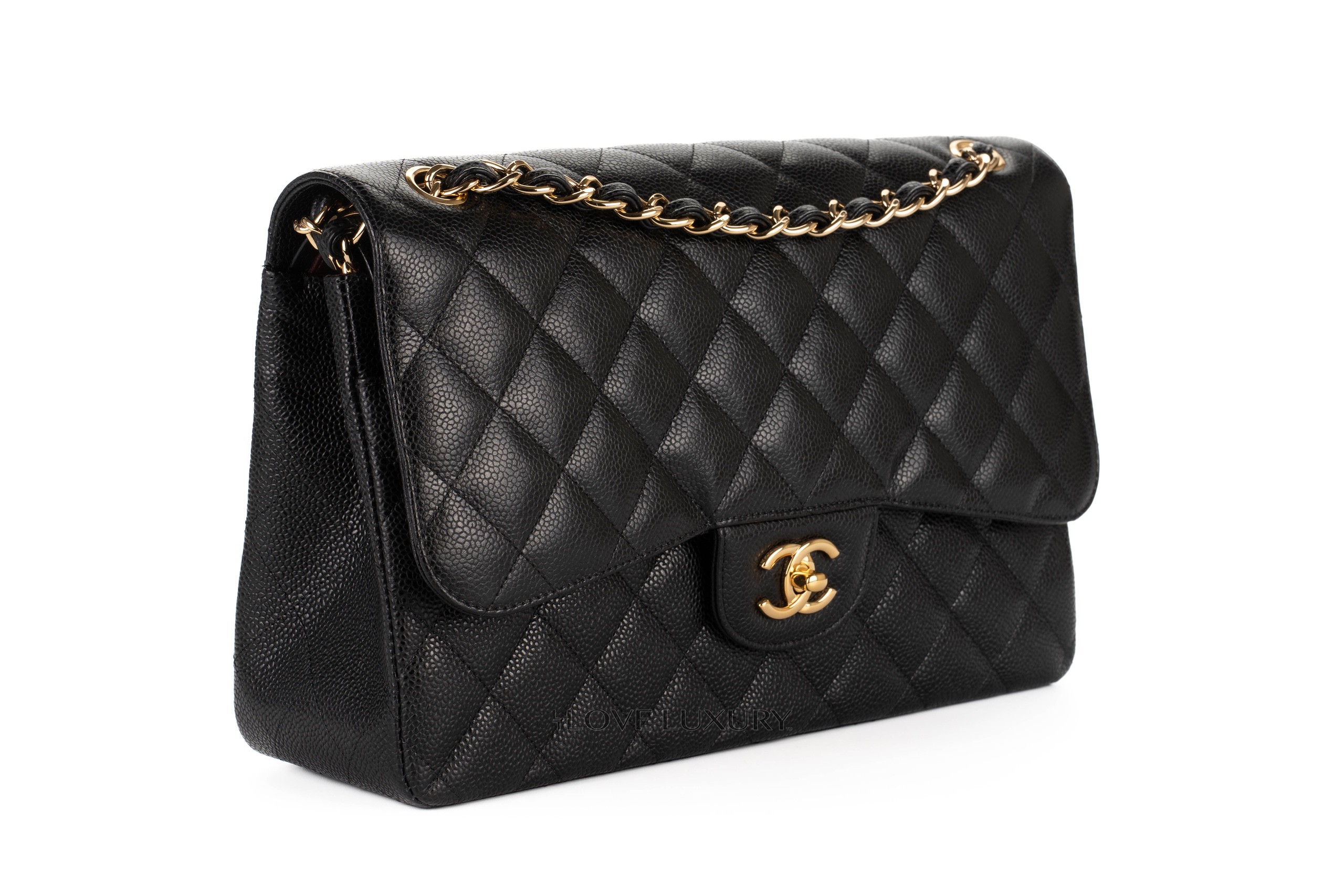 Chanel-Jumbo-Classic-Flap-Caviar-Black-Gold-Hardware-2