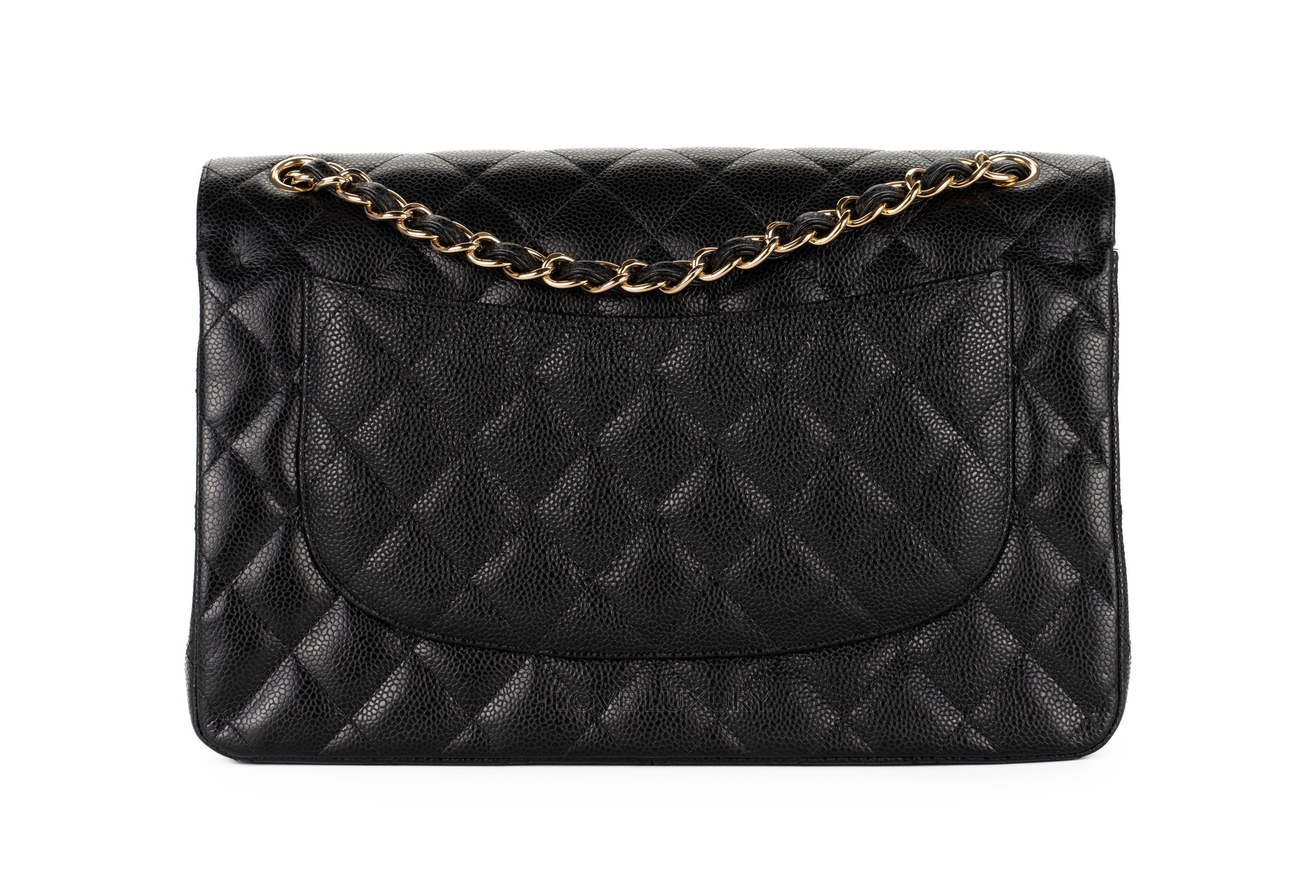 Chanel-Jumbo-Classic-Flap-Caviar-Black-Gold-Hardware-3