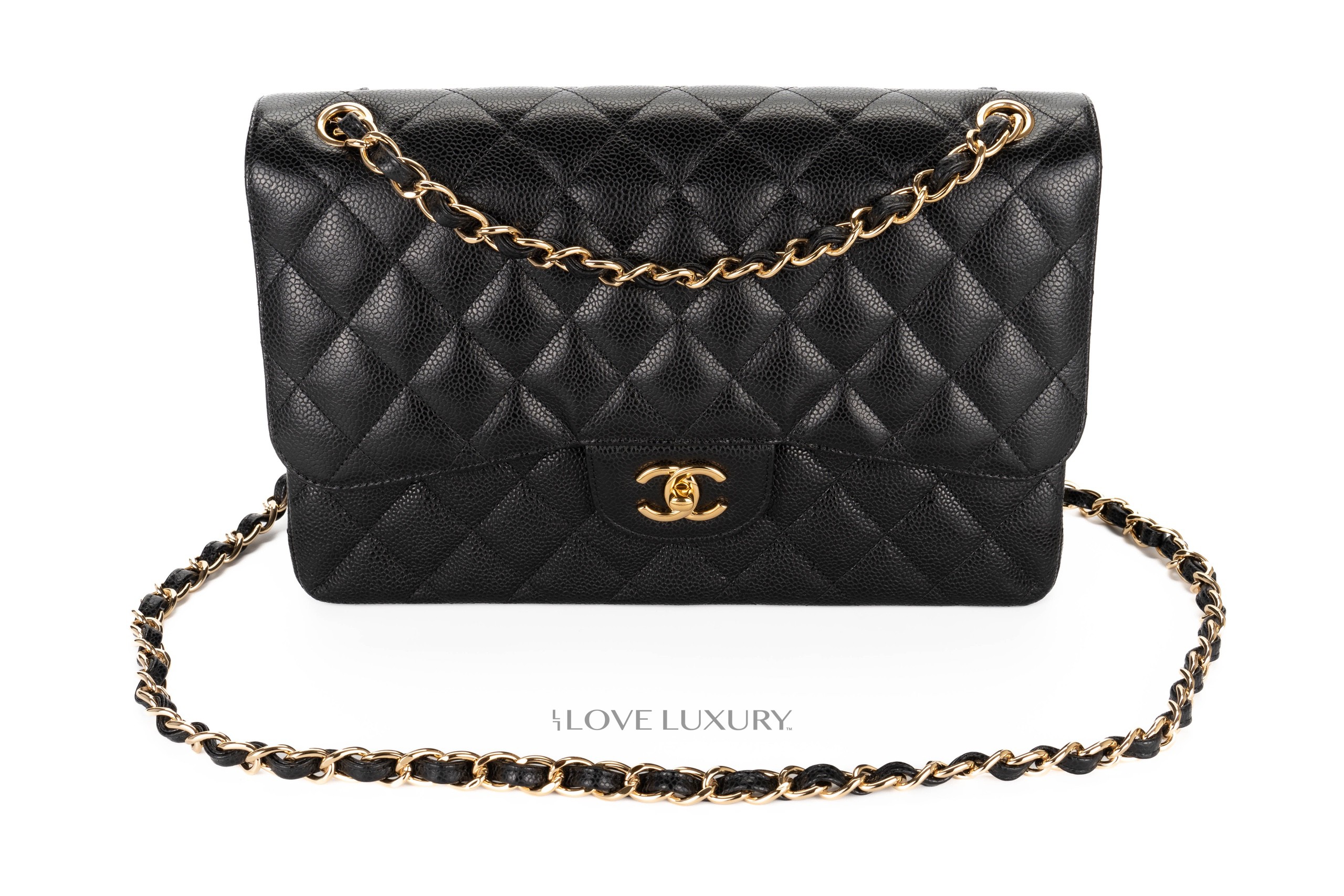 Chanel-Jumbo-Classic-Flap-Caviar-Black-Gold-Hardware-8