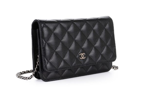 小物 CHANEL CC Mark Wallet Caviar Skin Black Chanel - Iconic Caviar Leather Wallet - Black - Pre-Loved – Bagista