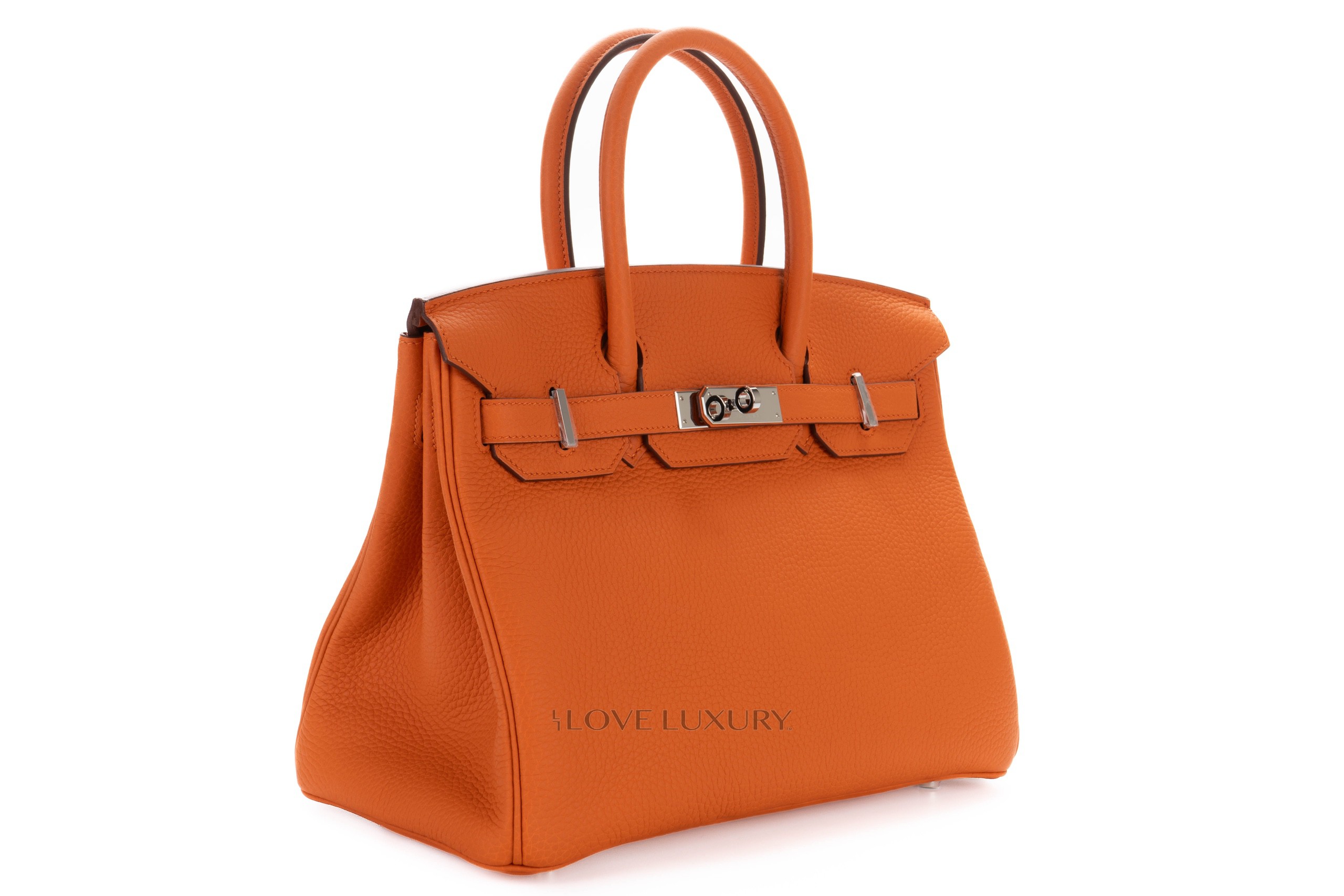 Orange deals hermes bag