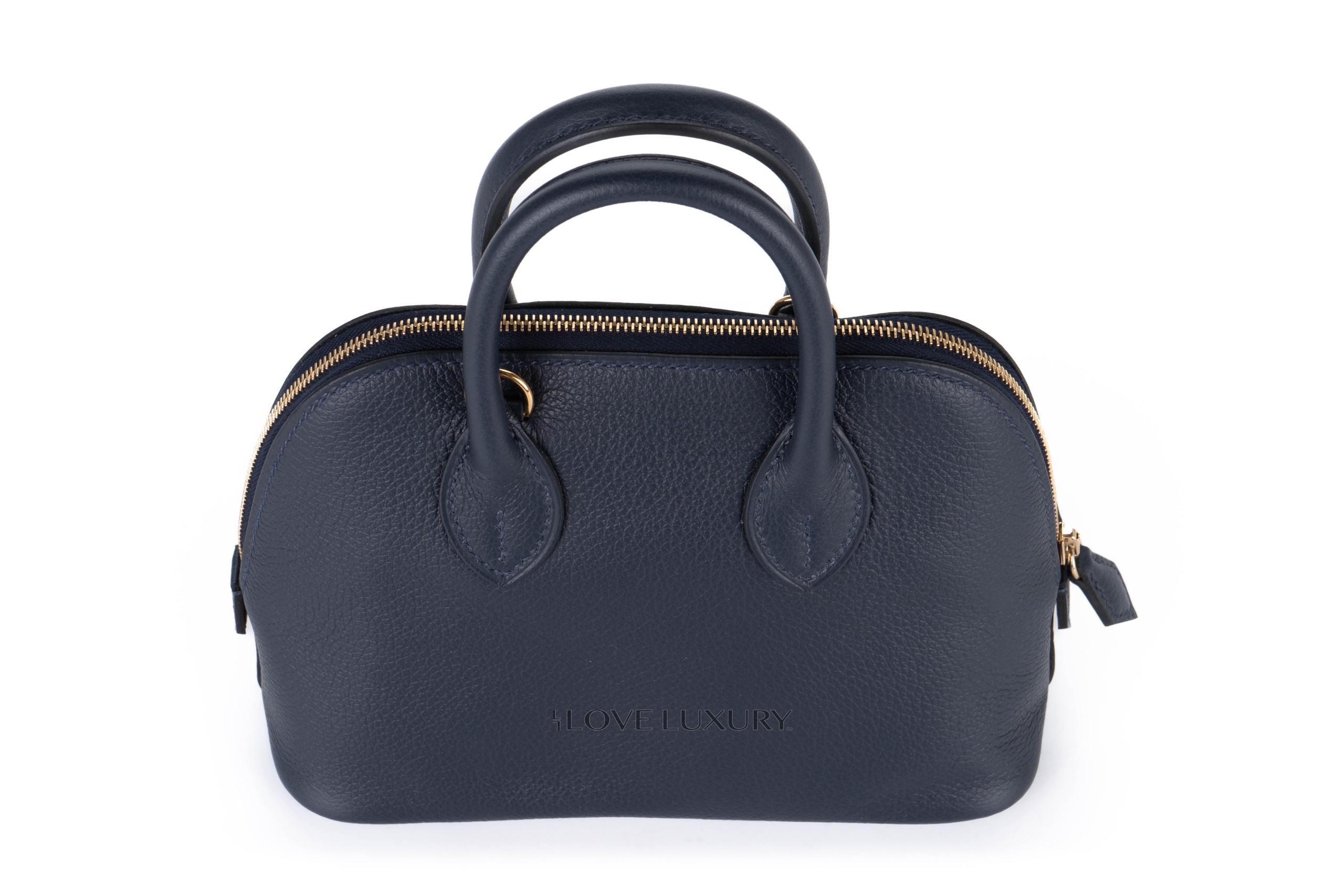 Hermès-Mini-Bolide-Bleu-Nuit-Chevre-Gold-Hardware-7