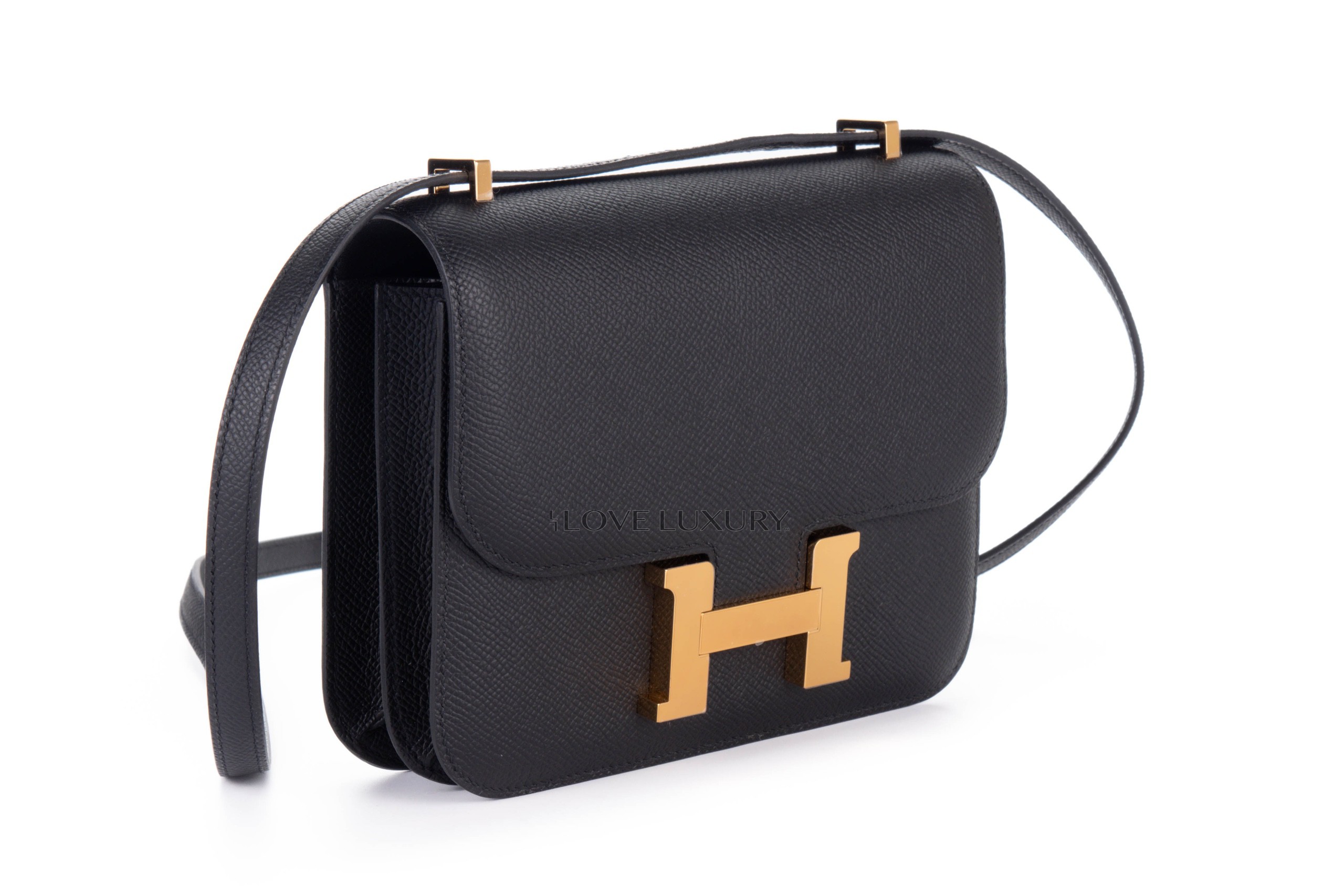 hermes constance 18 black