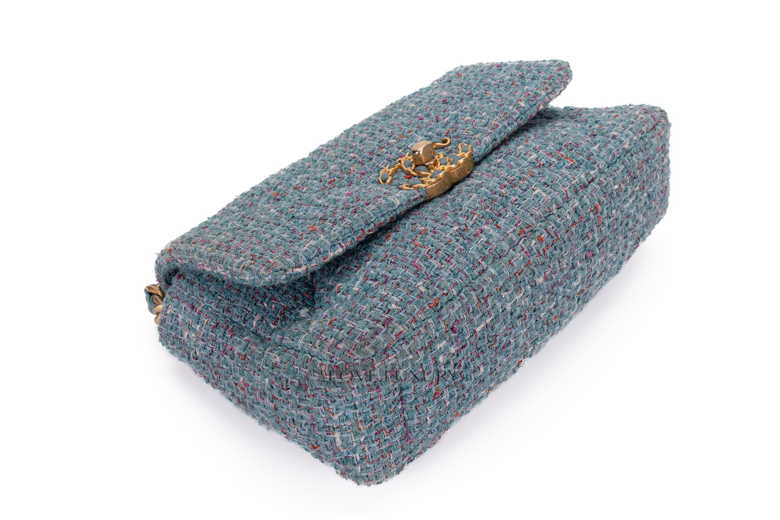 Chanel-19-Medium-Tweed-Blue-&-Pink-Mixed-Hardware-10