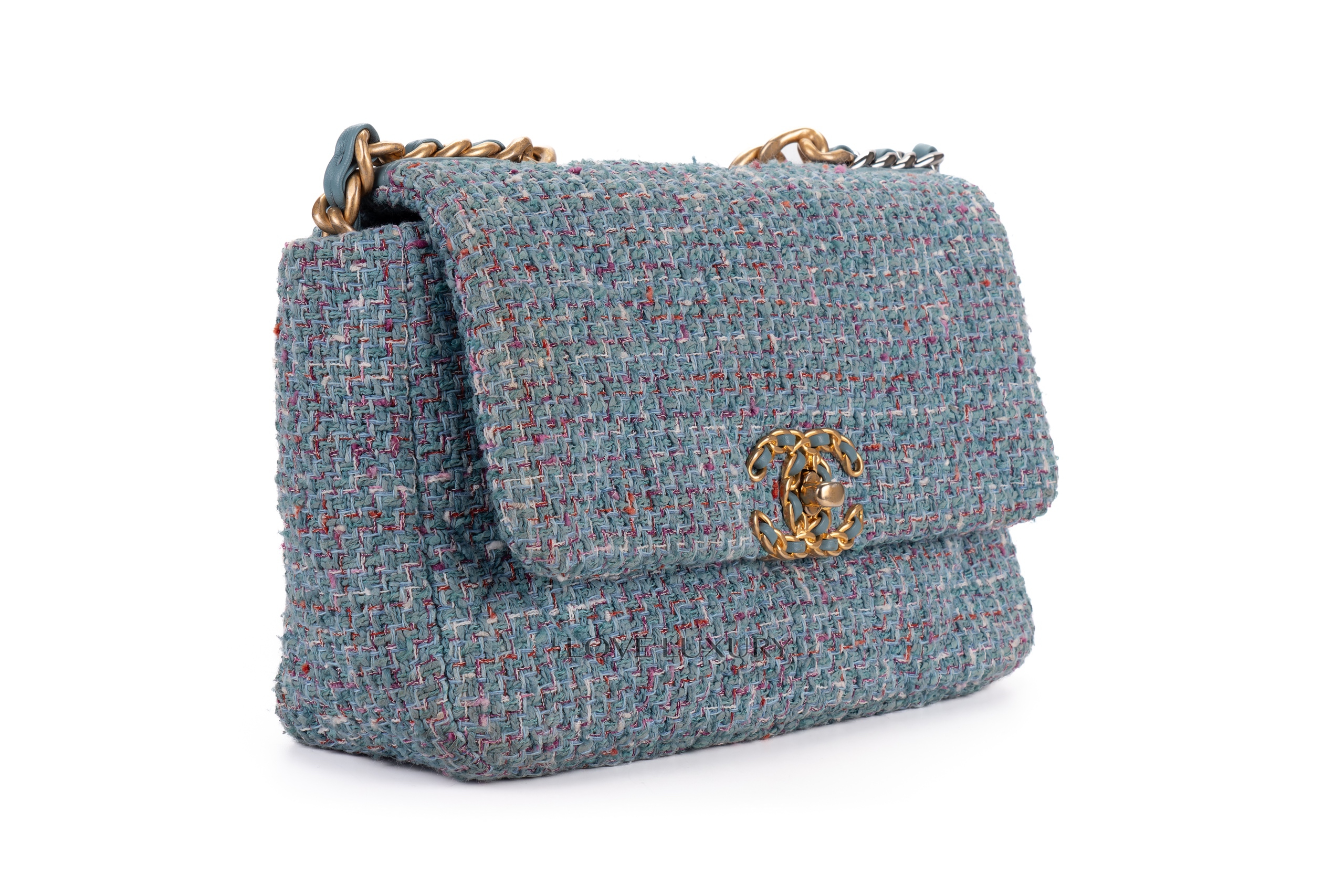 Chanel-19-Medium-Tweed-Blue-&-Pink-Mixed-Hardware-2