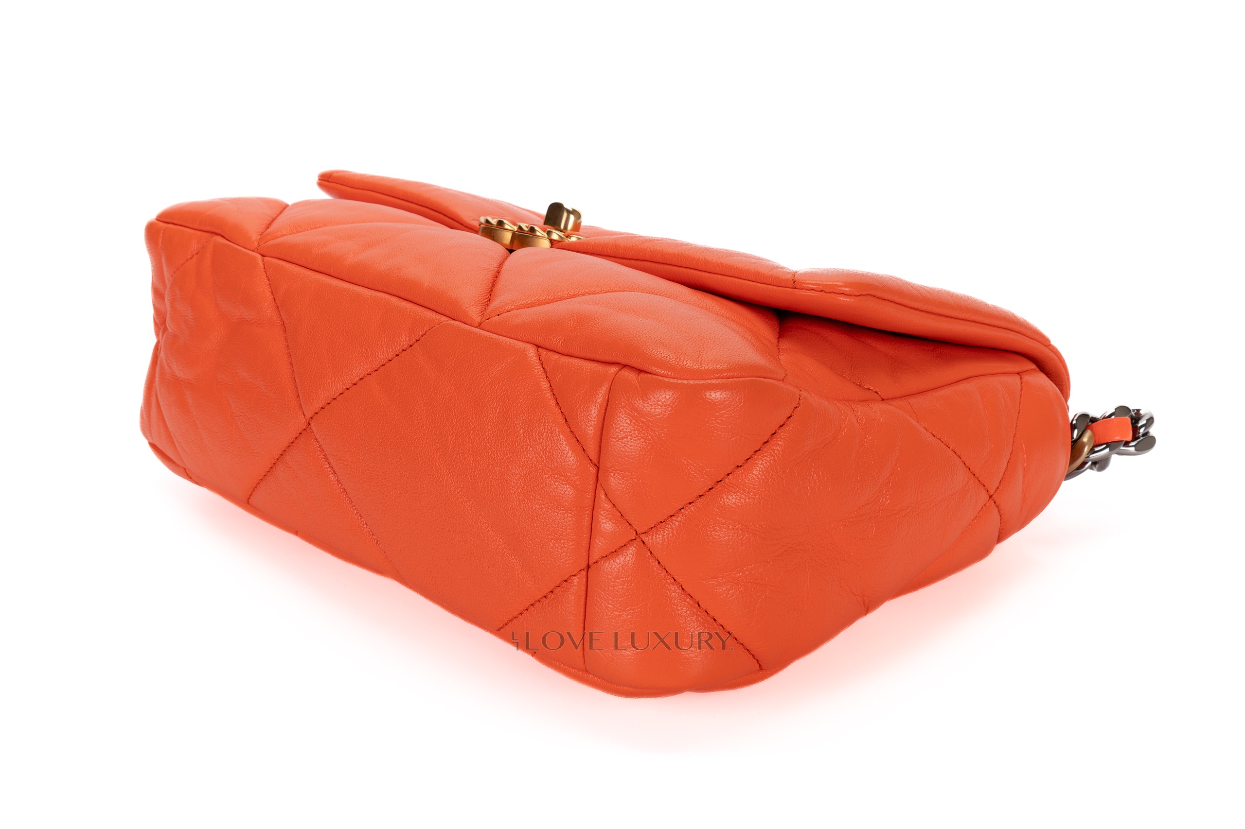 Chanel-19-Orange-Goatskin-Mixed-Hardware-13