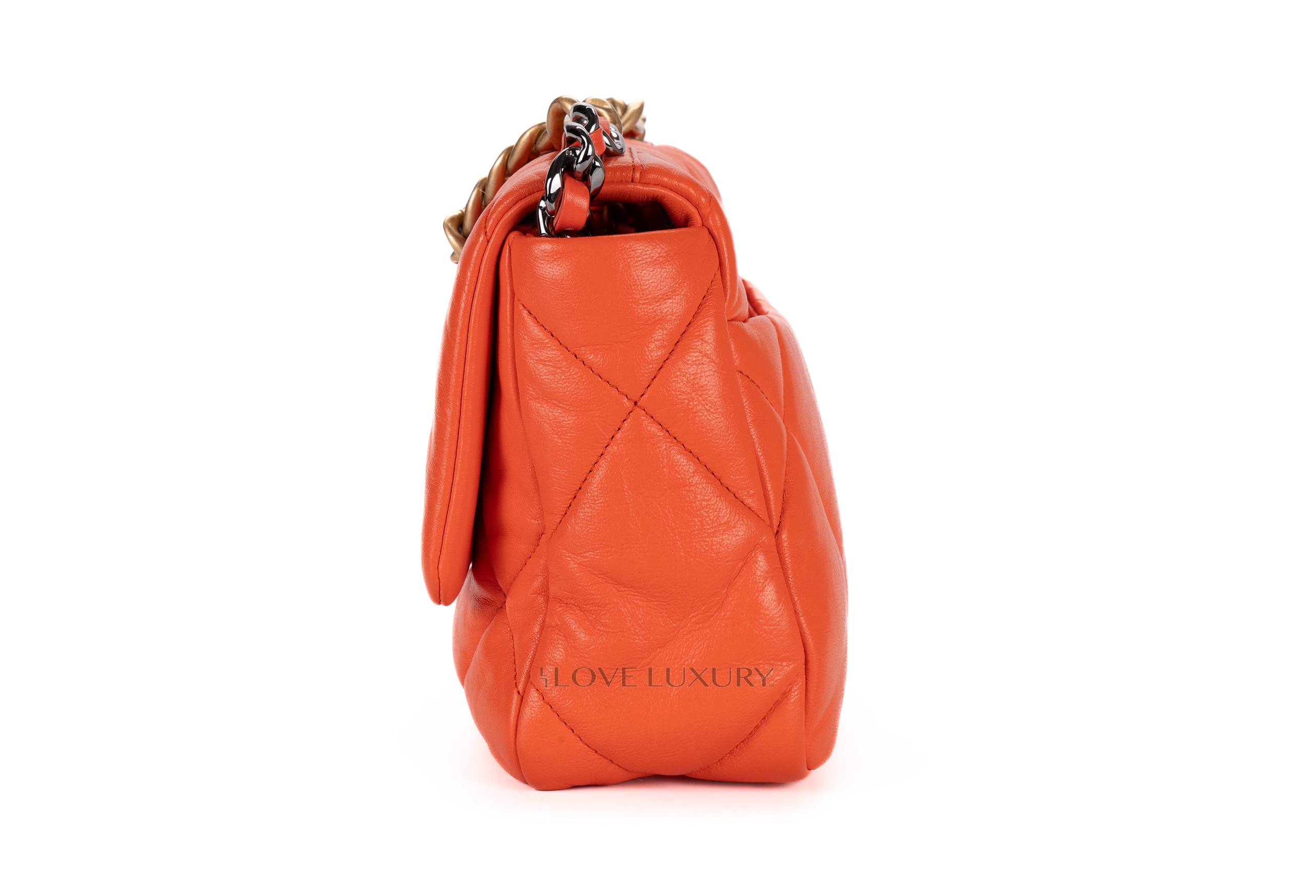 Chanel-19-Orange-Goatskin-Mixed-Hardware-4