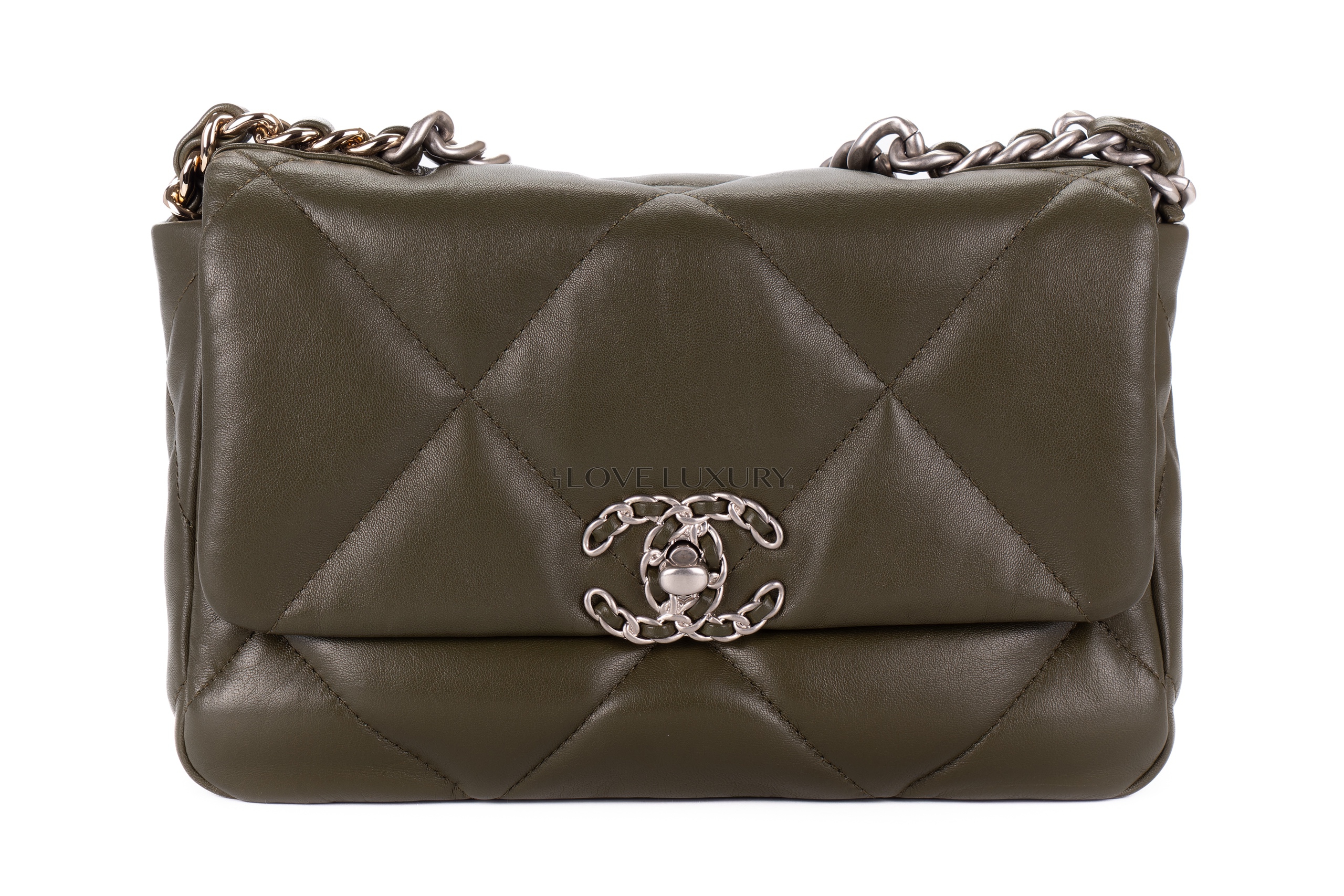 Chanel-19-Medium-Military-Olive-Green-Calfskin-Mixed-Hardware-1