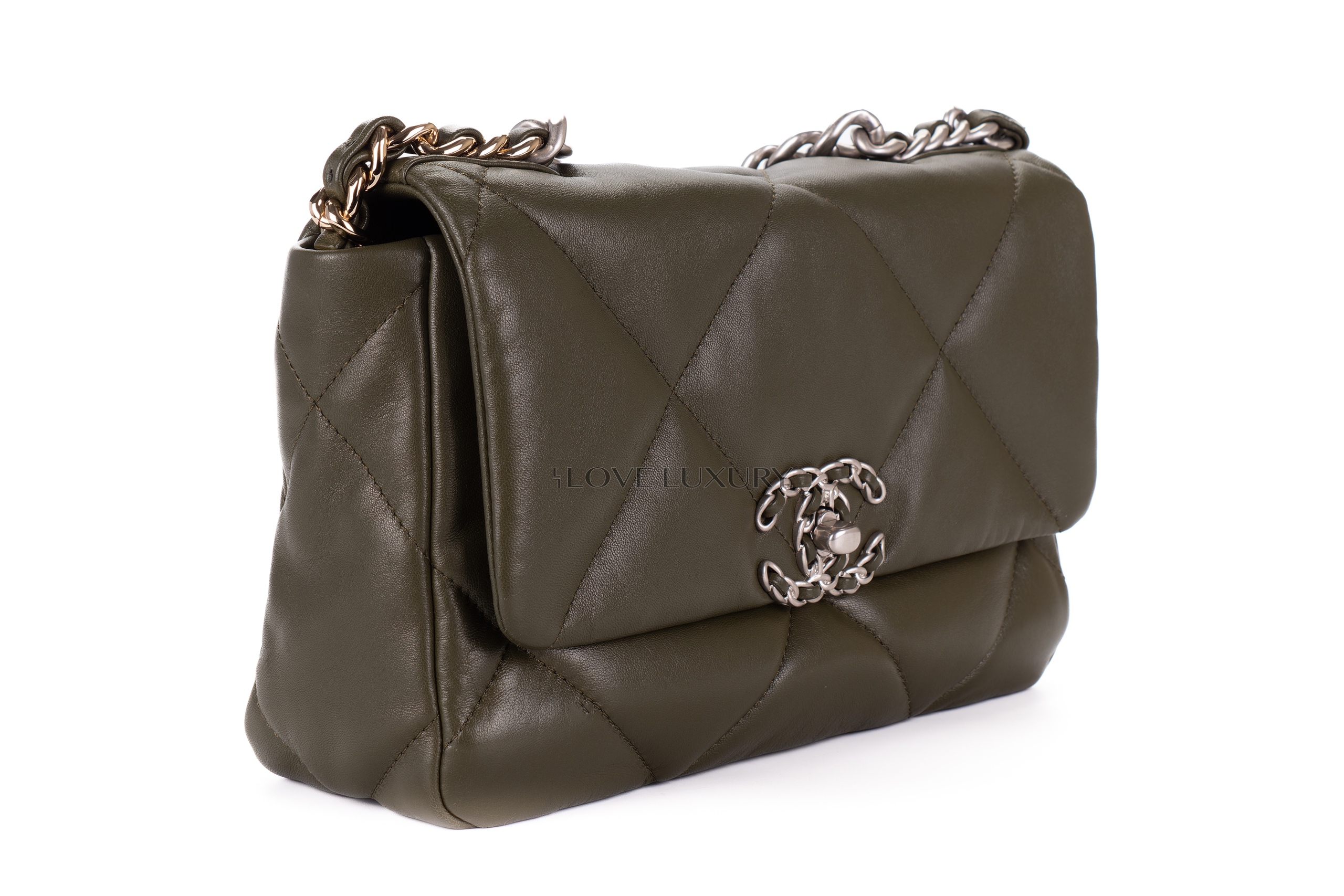 Chanel-19-Medium-Military-Olive-Green-Calfskin-Mixed-Hardware-2