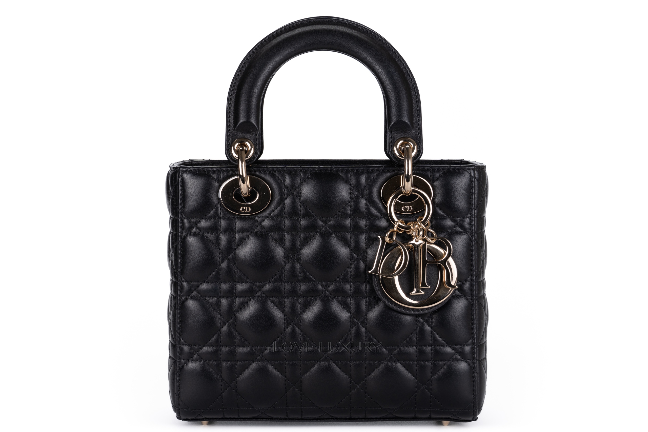 Dior-Small-Lady-Dior-Black-Lambskin-Light-Gold-Hardware-1