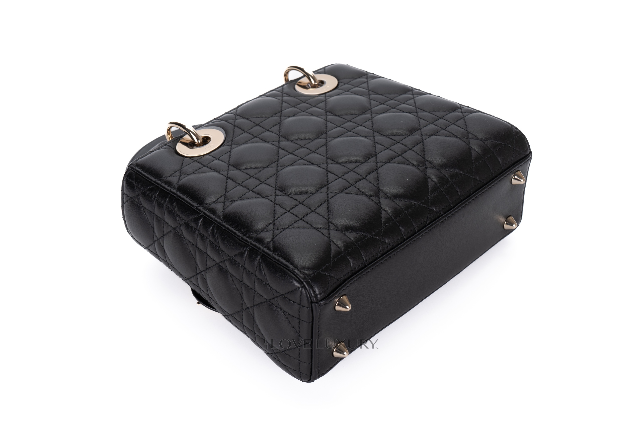 Dior-Small-Lady-Dior-Black-Lambskin-Light-Gold-Hardware-16