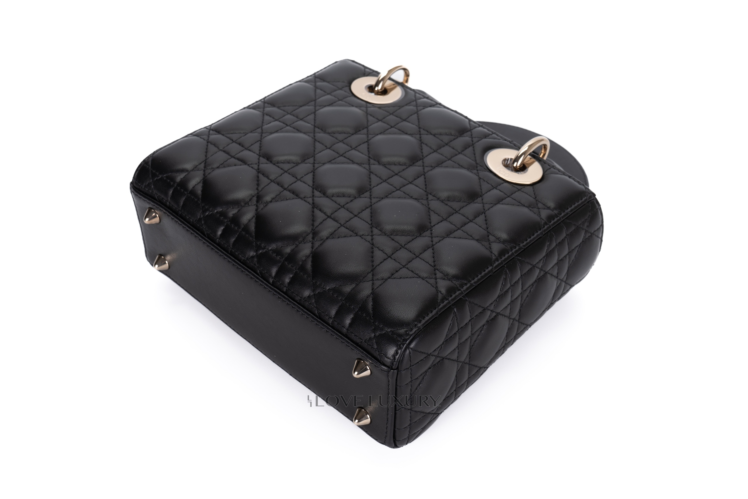 Dior-Small-Lady-Dior-Black-Lambskin-Light-Gold-Hardware-17