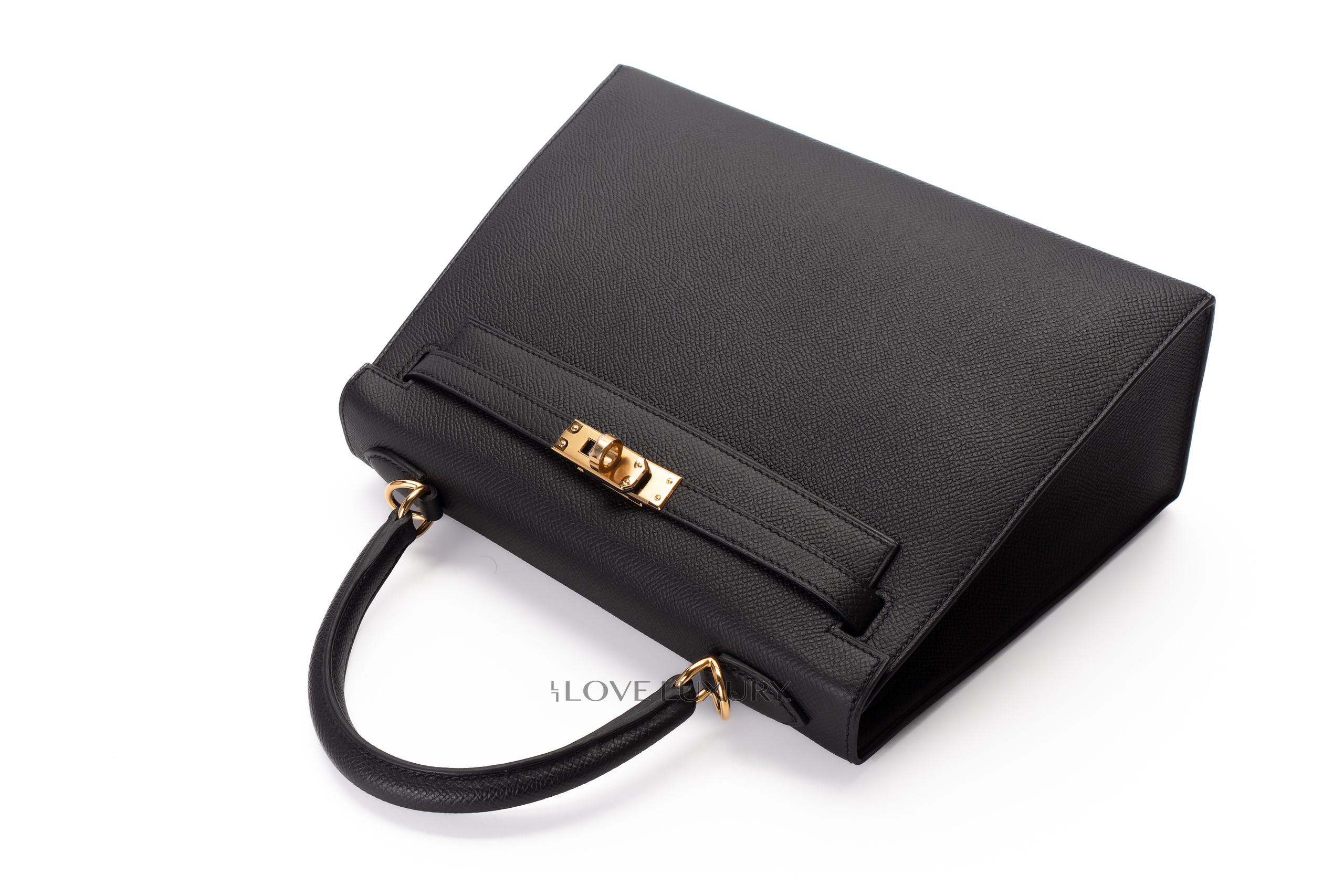 Hermes kelly hotsell 25 black epsom