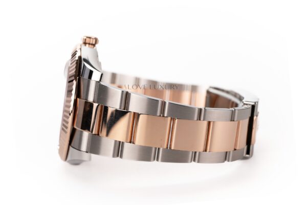 Rolex Datejust 41 Two Tone Yellow Gold Steel Silver Dial