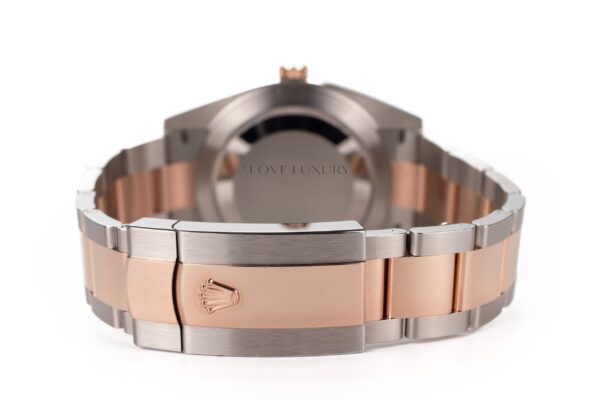 Rolex Datejust 41 Two Tone Yellow Gold Steel Silver Dial