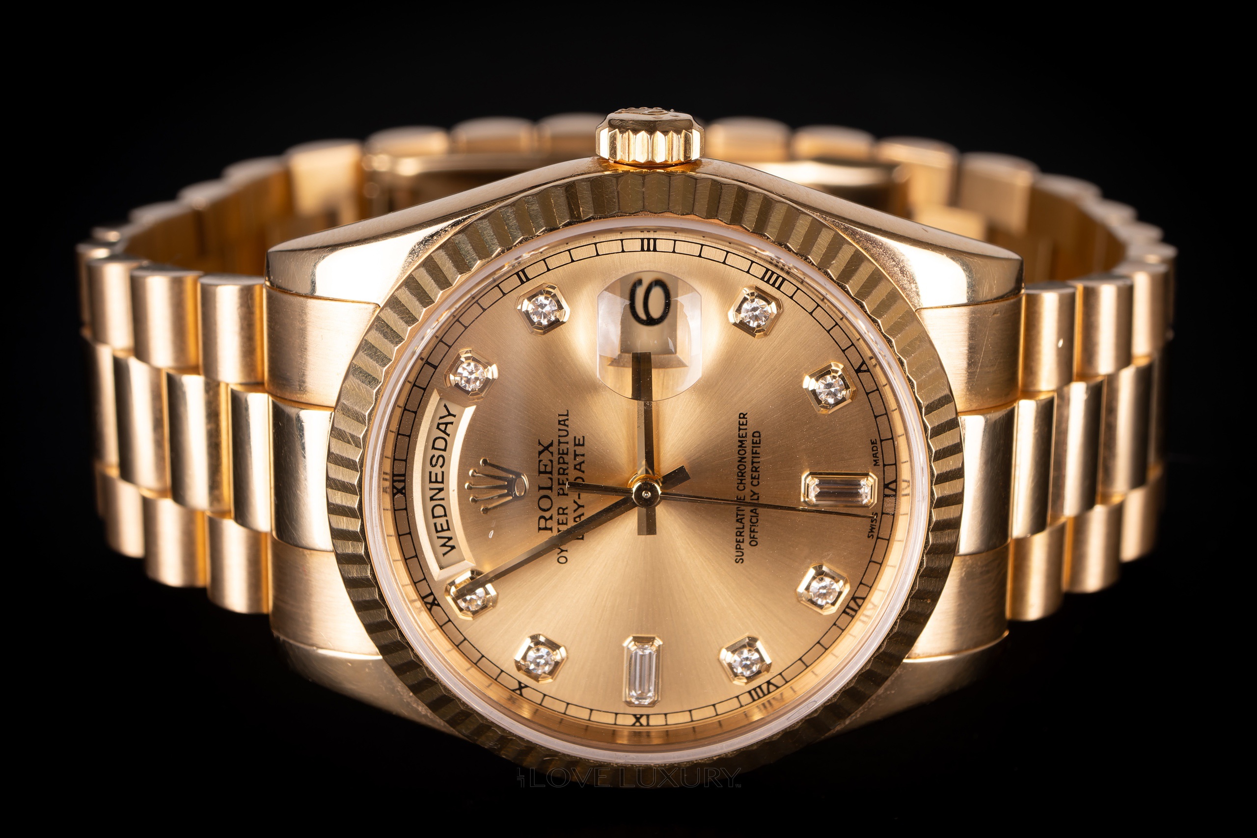 Rolex-Daydate-36mm-Yellow-Gold-Customised-10