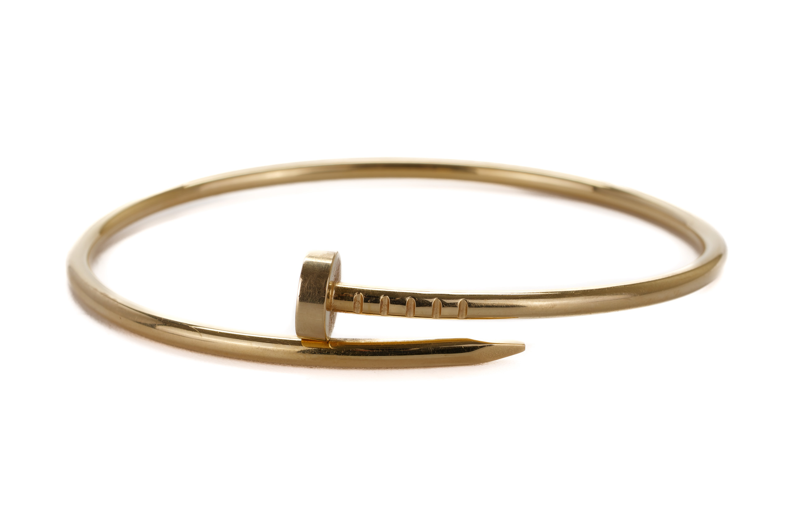 Cartier-Juste-Un-Clou-Slim-Yellow-Gold-Bangle-Size-17-2021-2453-1