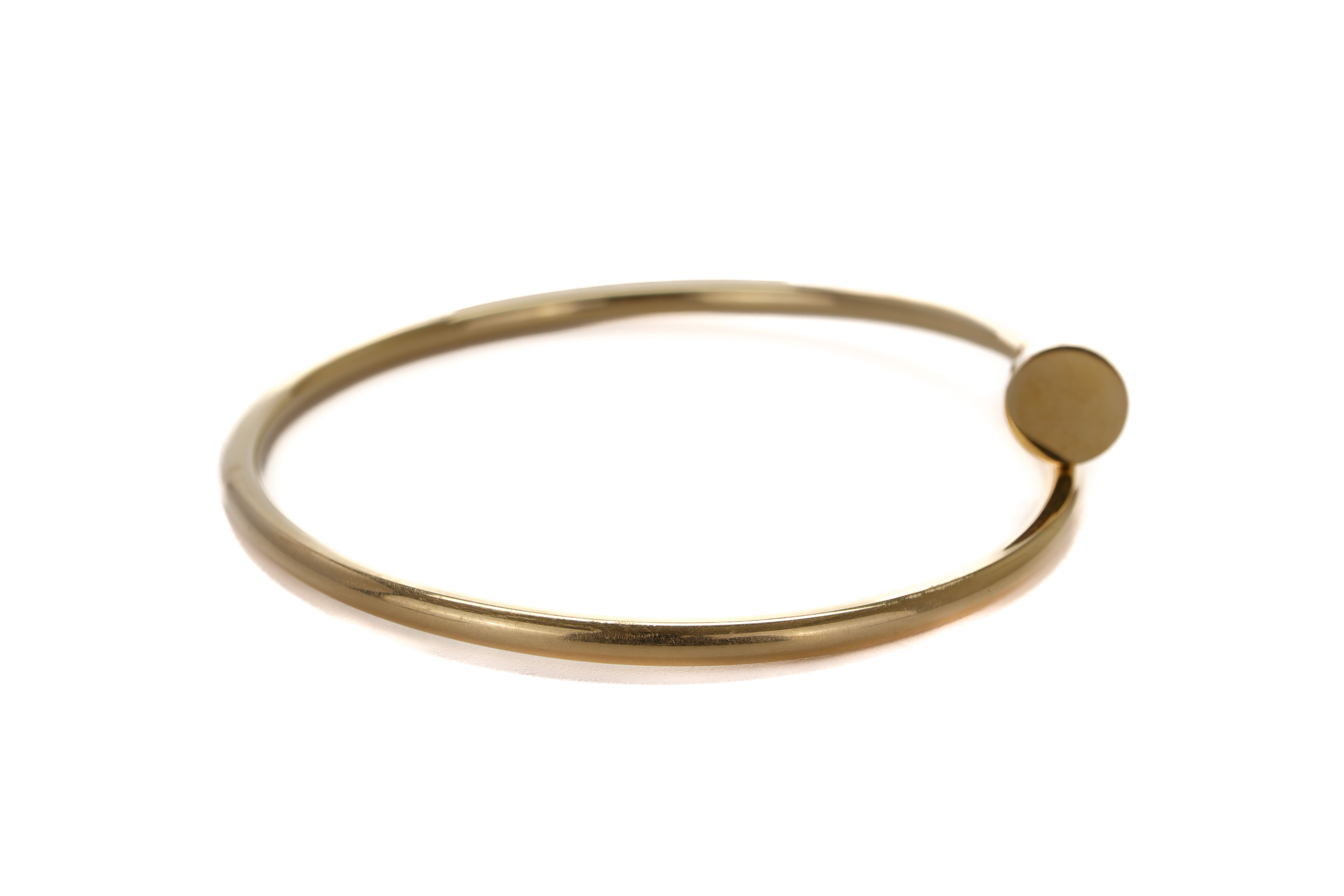 Cartier-Juste-Un-Clou-Slim-Yellow-Gold-Bangle-Size-17-2021-2453-3