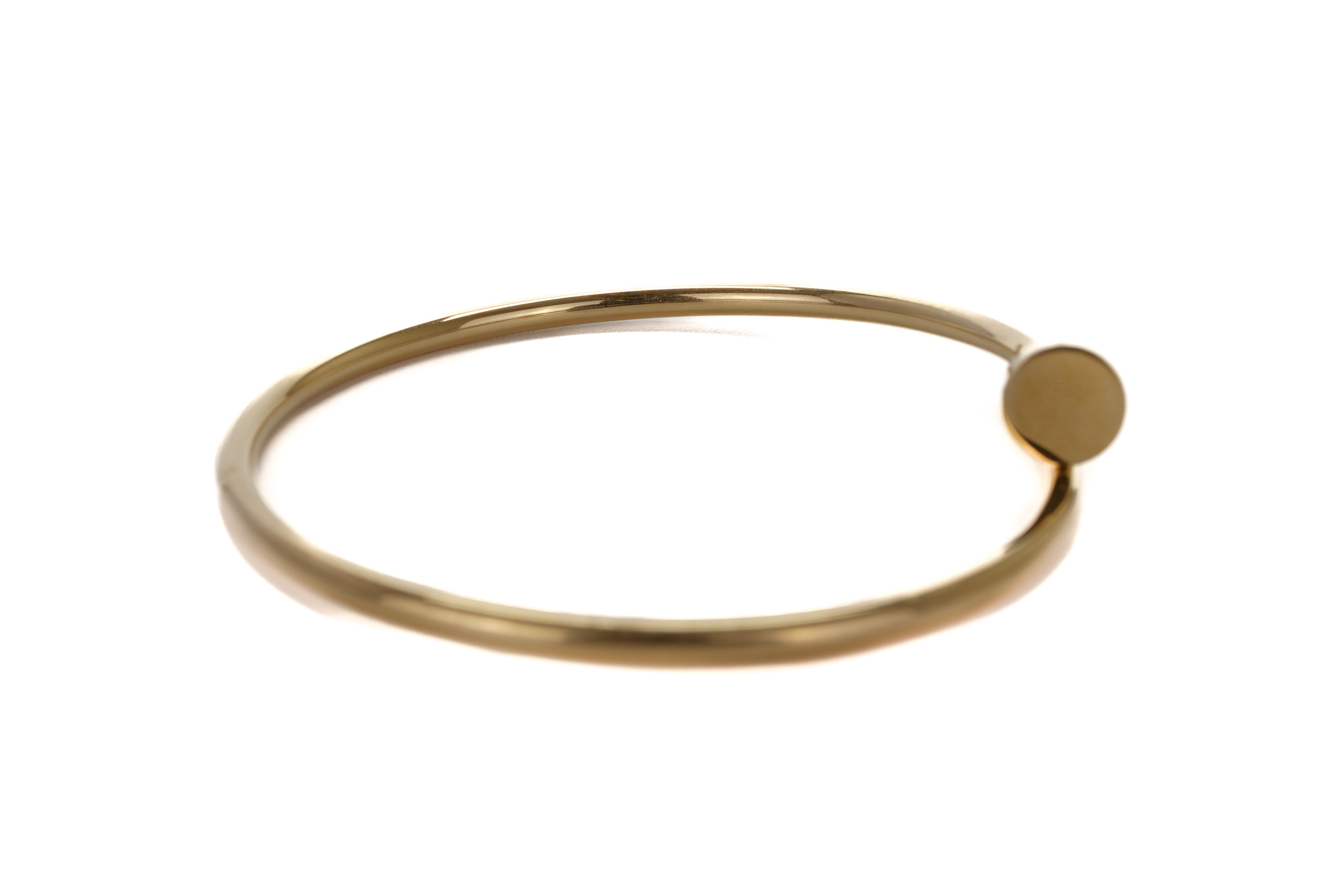 Cartier-Juste-Un-Clou-Slim-Yellow-Gold-Bangle-Size-17-2021-2453-4