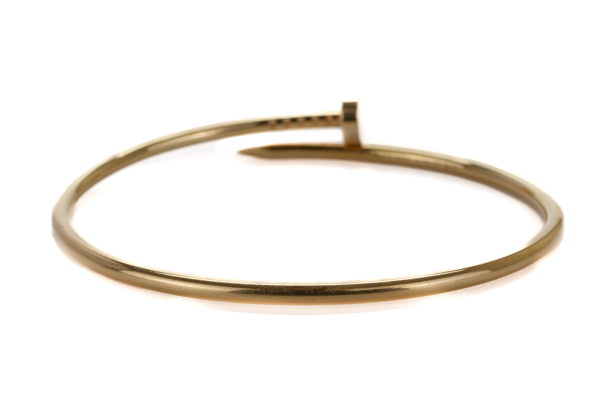 Cartier-Juste-Un-Clou-Slim-Yellow-Gold-Bangle-Size-17-2021-2453-6