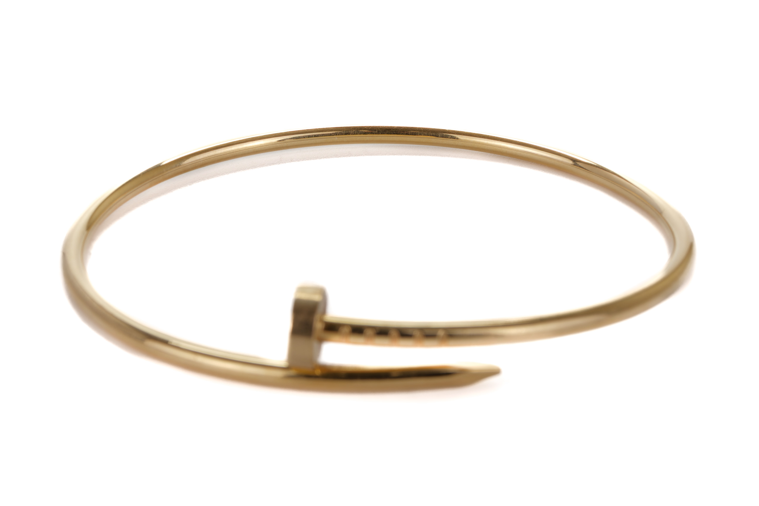 Cartier-Juste-Un-Clou-Slim-Yellow-Gold-Bangle-Size-17-2021-2453-9