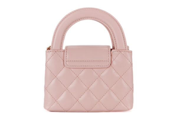 Chanel Kelly Micro Shopping Bag Baby Pink Luxury Shopping