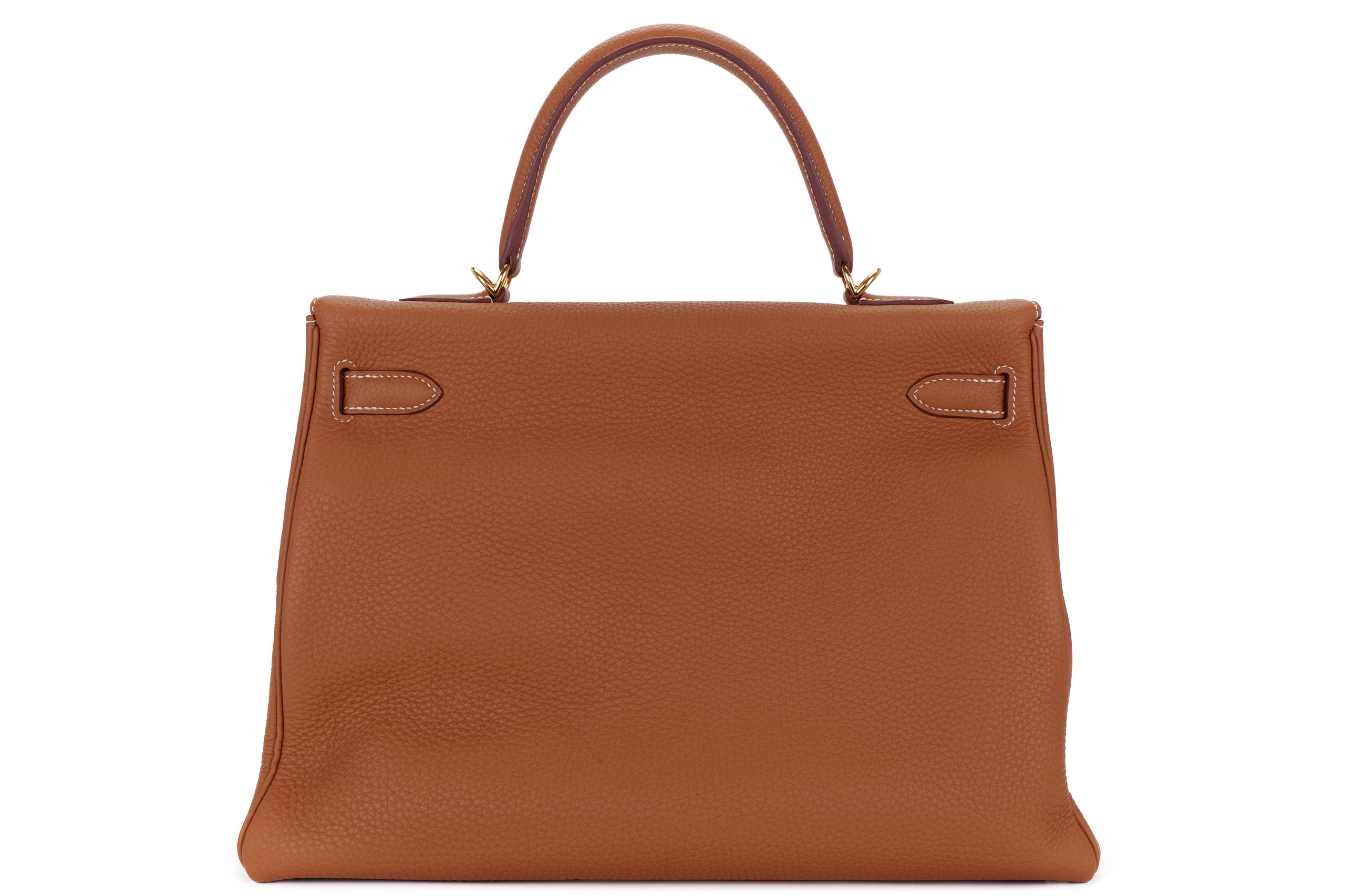 Hermes Kelly 35 Gold Togo Gold Hardware