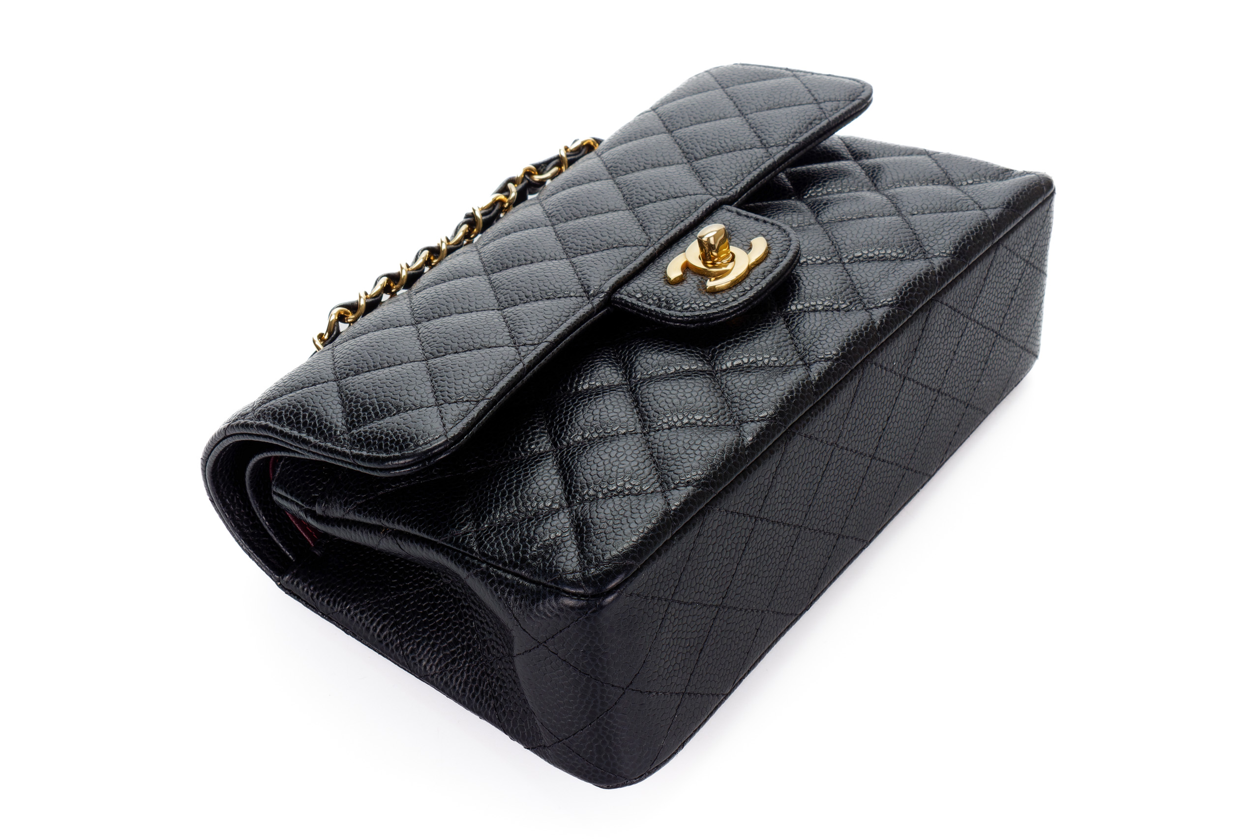 Chanel-Small-Black-Classic-Flap-Caviar-Gold-Hardware-2647-updated-112