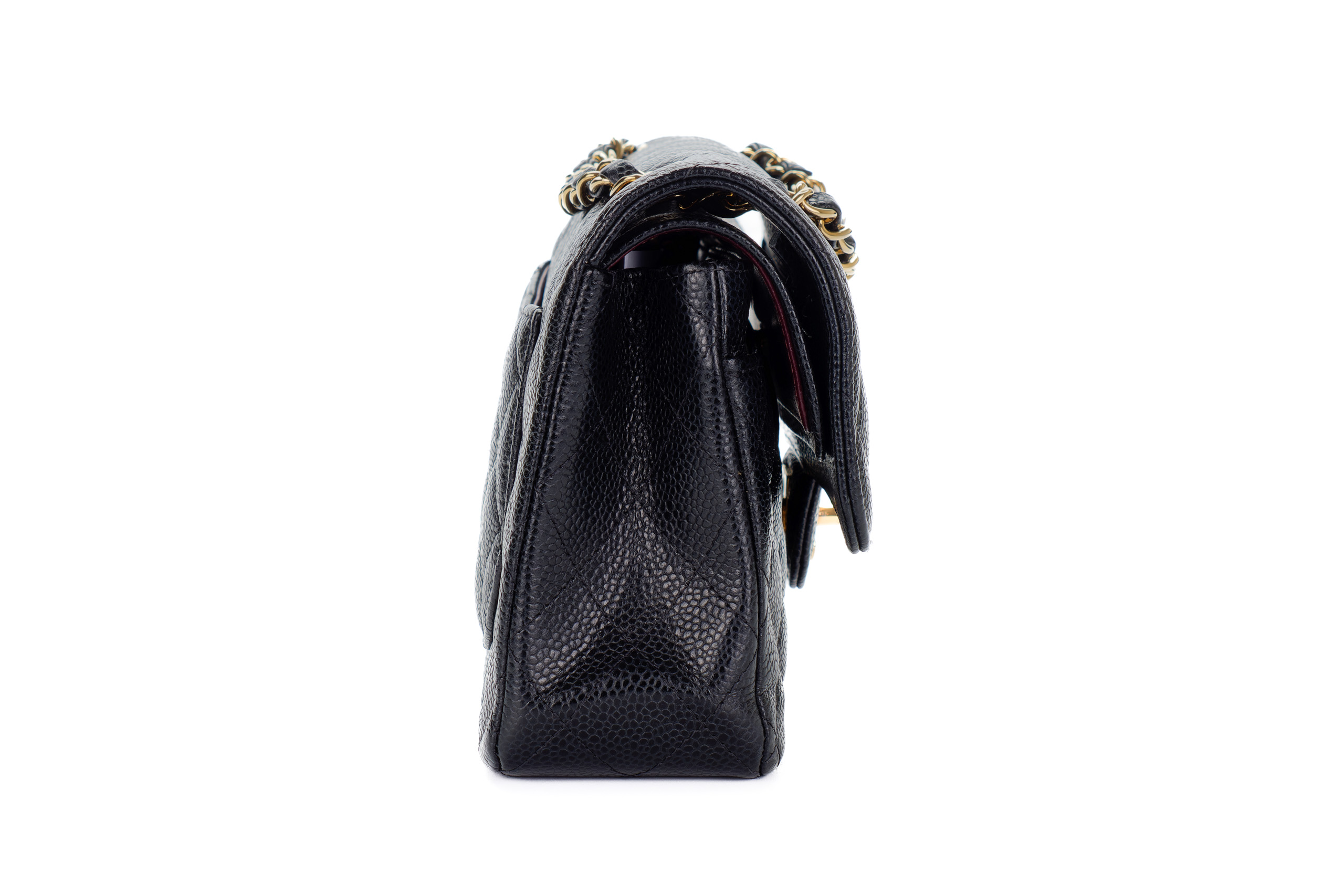 Chanel-Small-Black-Classic-Flap-Caviar-Gold-Hardware-2647-updated-15