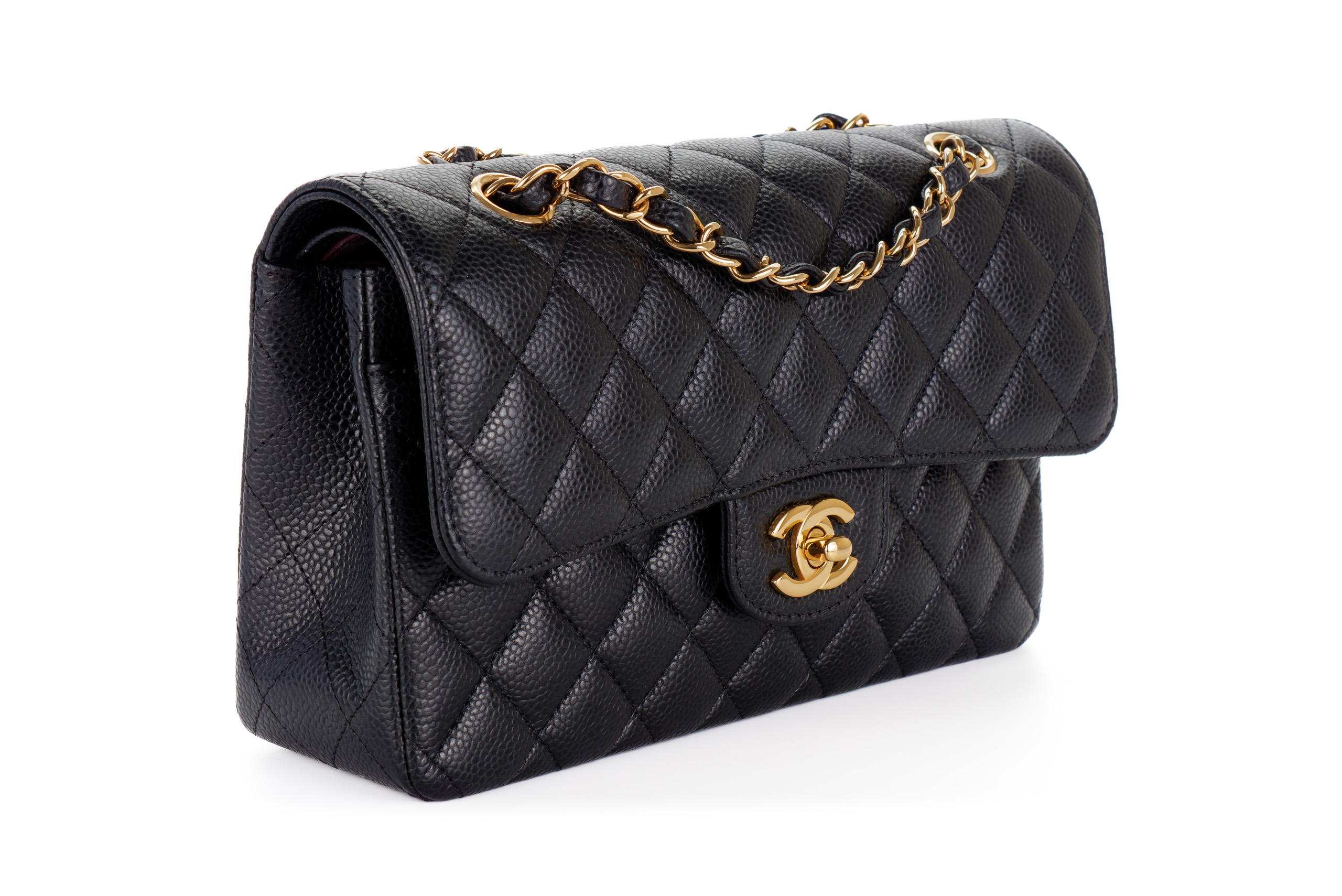 Chanel-Small-Classic-Flap-Black-Caviar-Gold-Hardware-2602-2