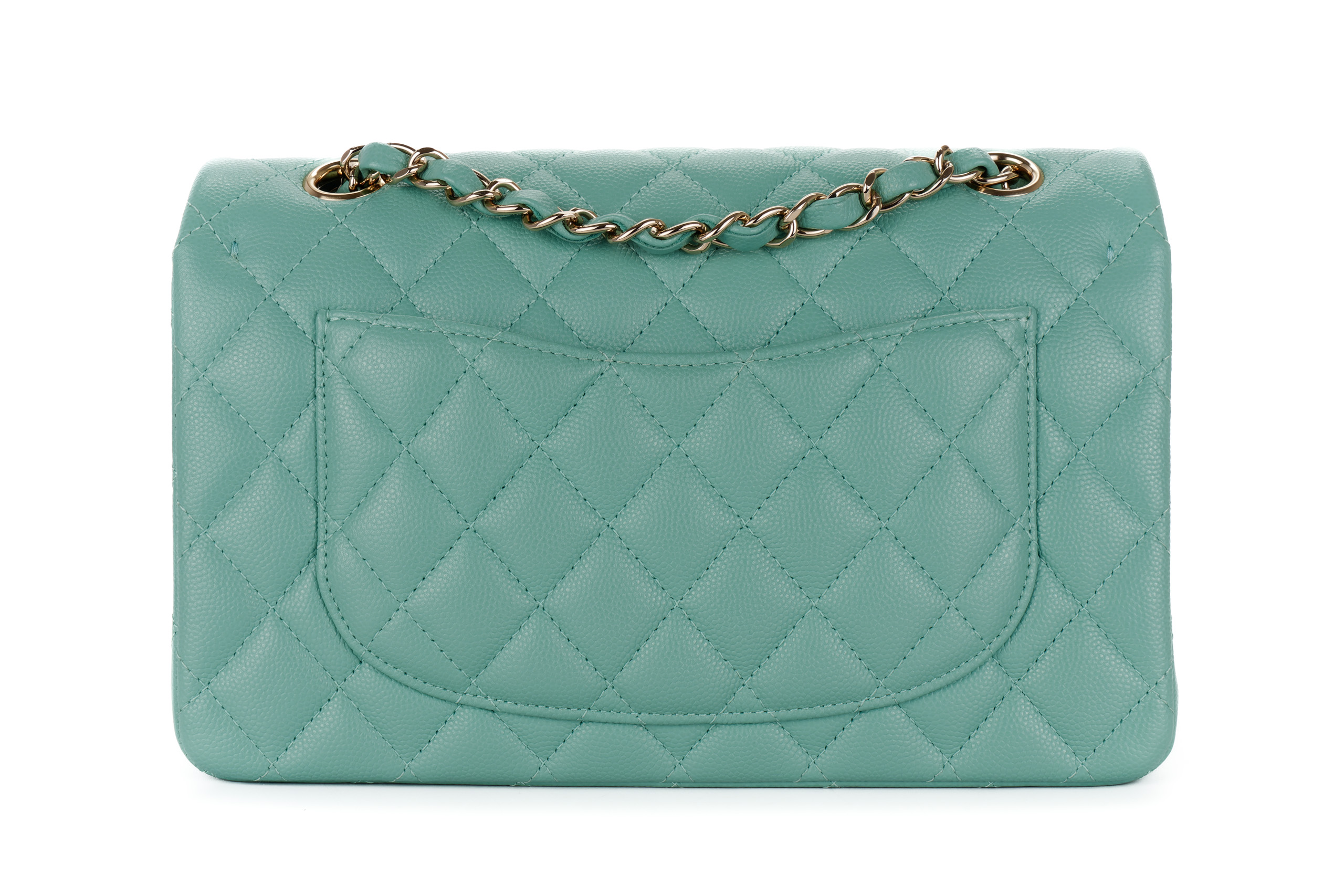 Chanel-Small-Classic-Flap-Mint-Green-Caviar-Light-Gold-Hardware-2603-3