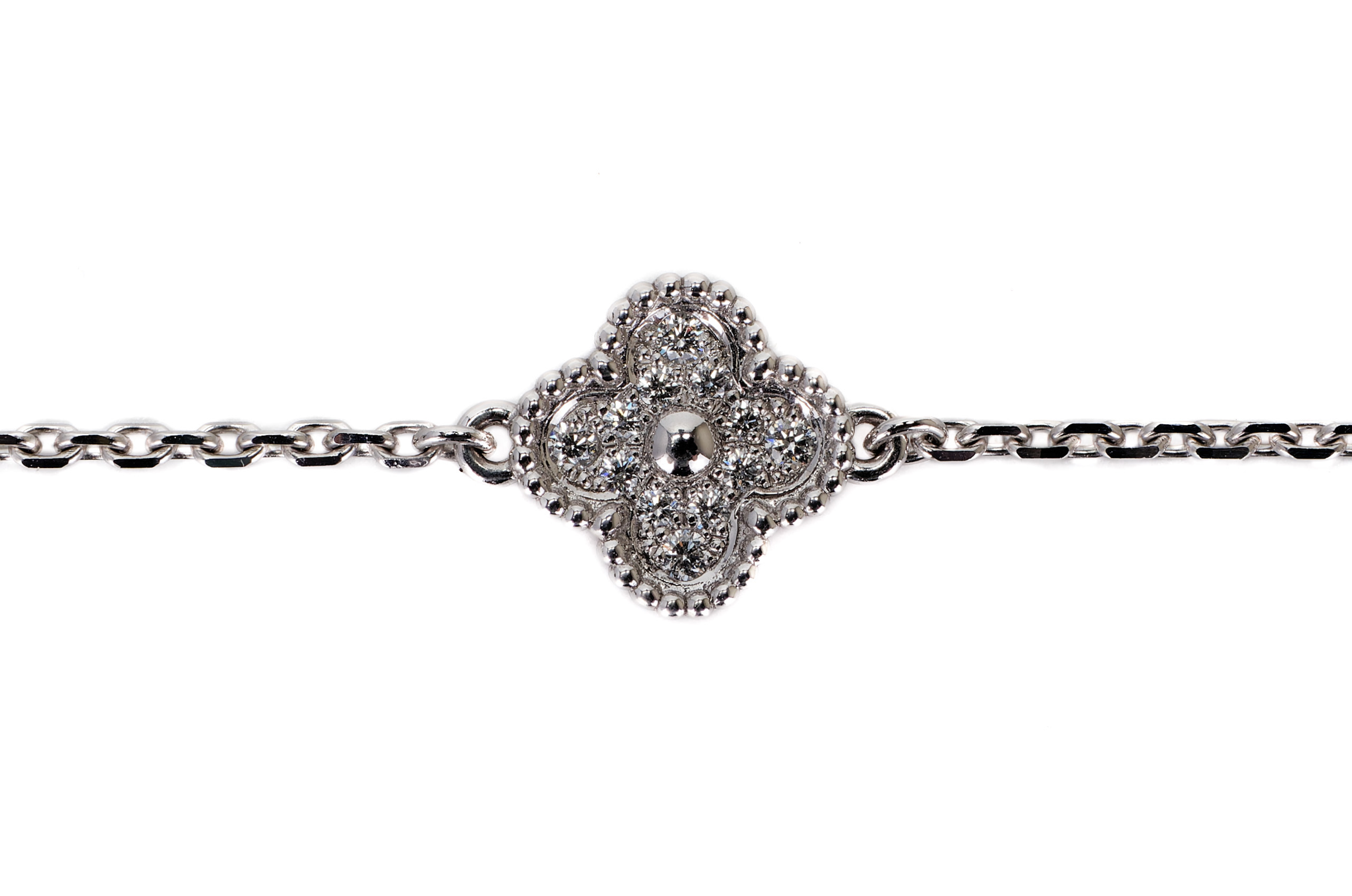 Van-Cleef-&-Arpels-6-Motif-Sweet-Alhambra-White-Gold-Diamonds-Bracelet-2