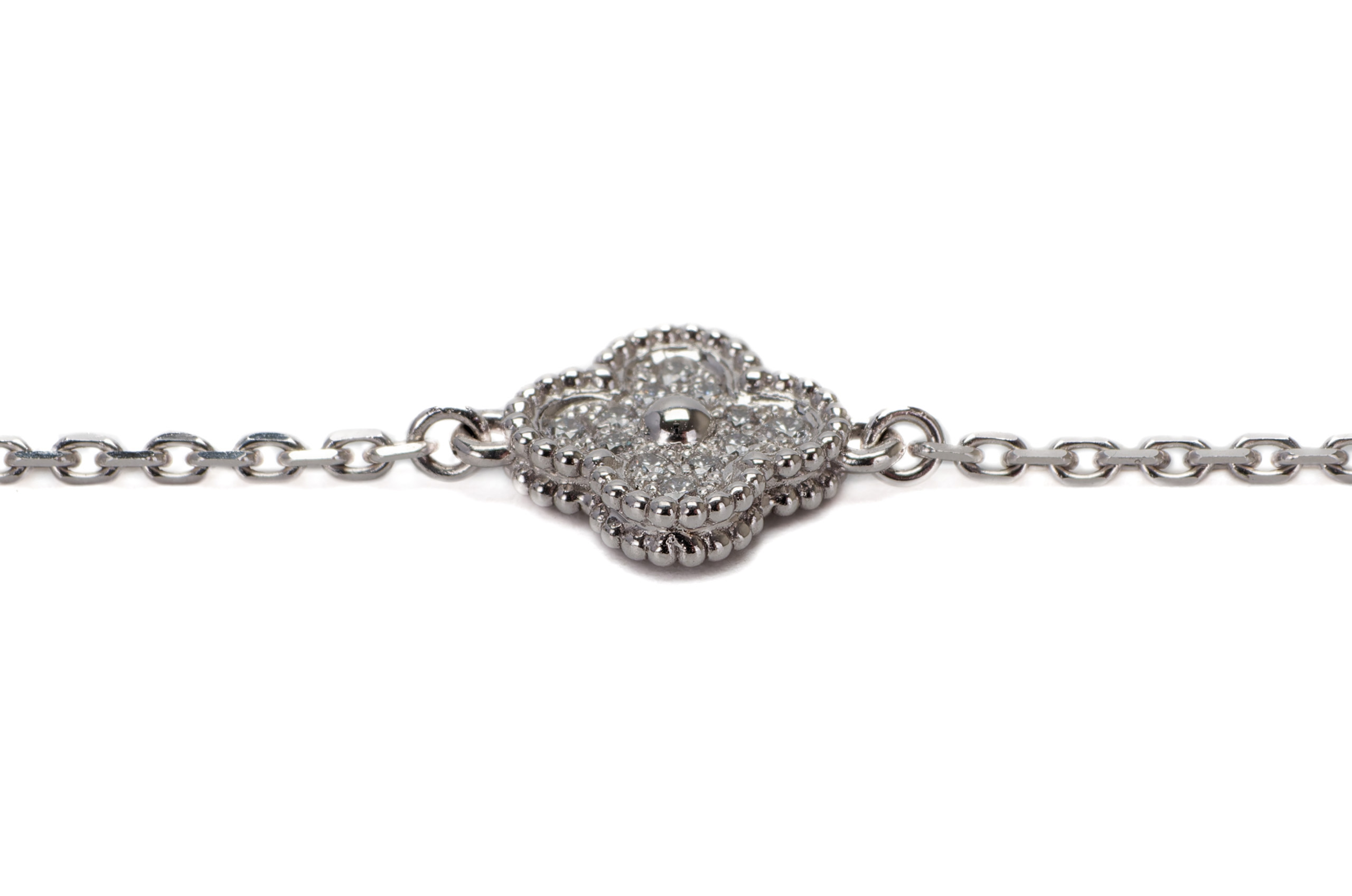 Van-Cleef-&-Arpels-6-Motif-Sweet-Alhambra-White-Gold-Diamonds-Bracelet-5