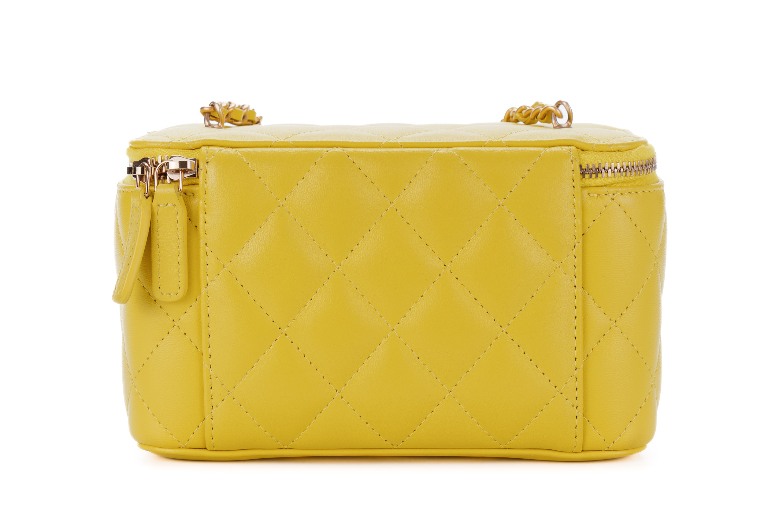 Chanel-Small-Yellow-Caviar-Quilted-Vanity-Crossbody-Gold-Hardware-3