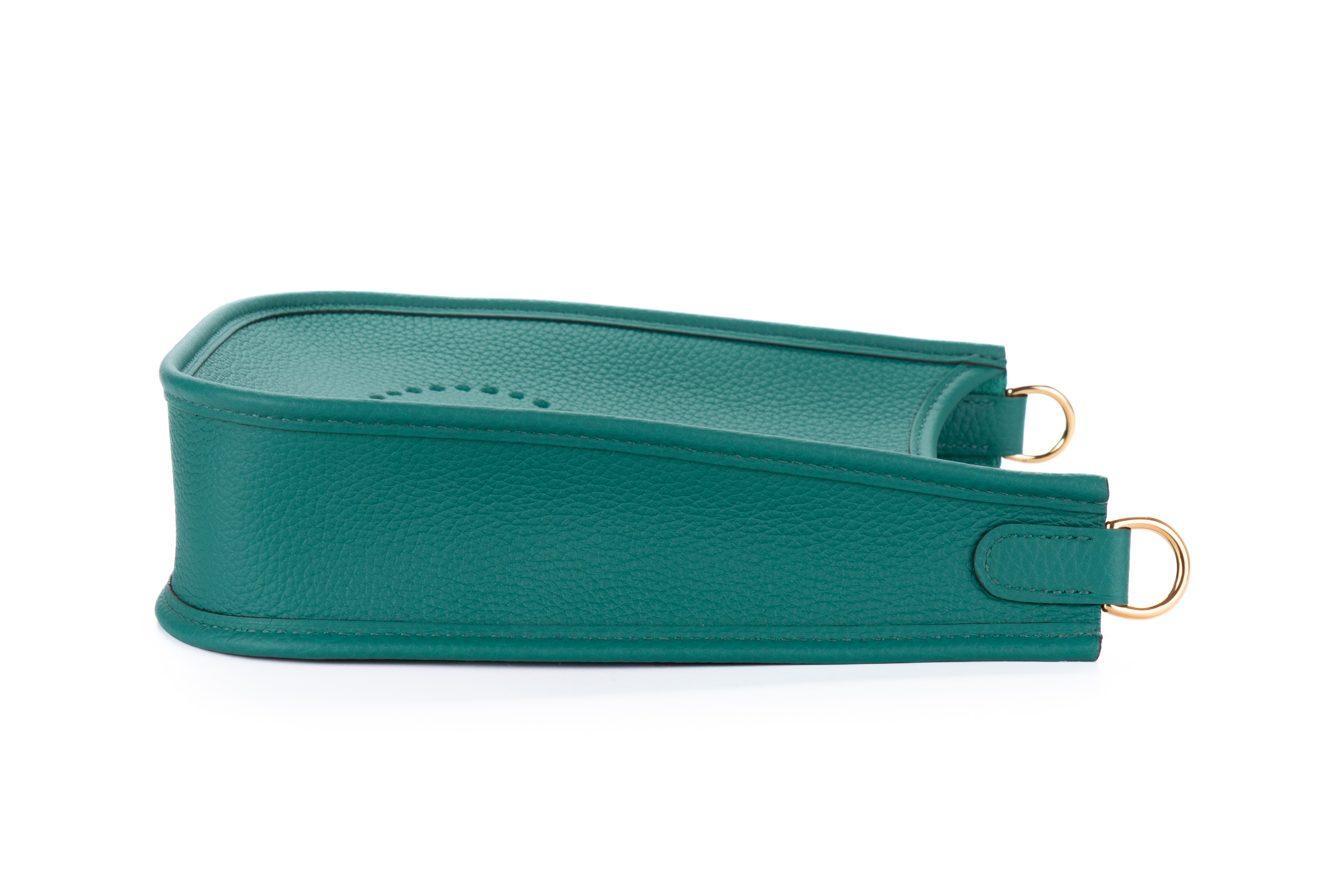 Hermès-Mini-Evelyne-Emerald-Clemence-Gold-Hardware-2022-4