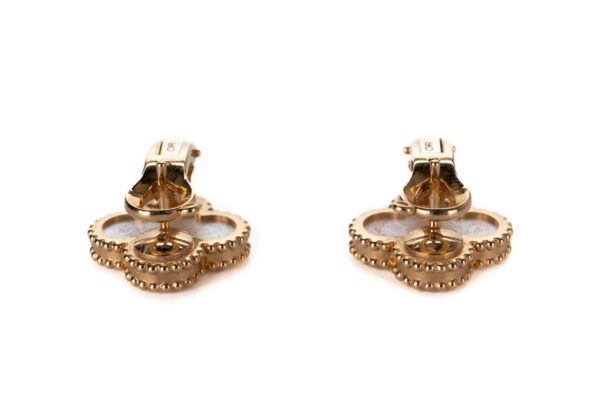 Van Cleef Arpels Vintage Alhambra Yellow Gold Mother of Pearl