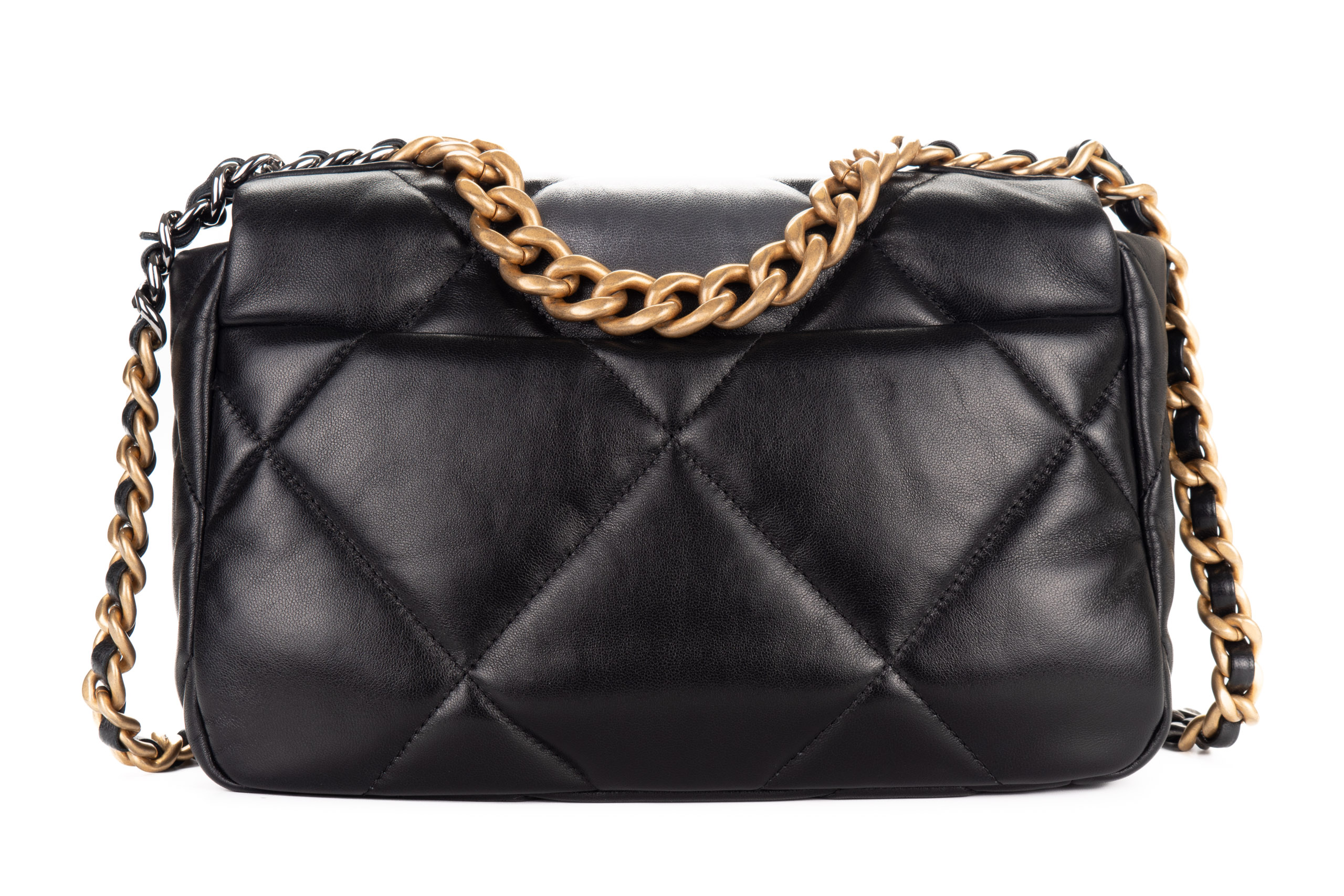 Chanel-19-Flap-Medium-Black-Goatskin-Mixed-Hardware-2024-3