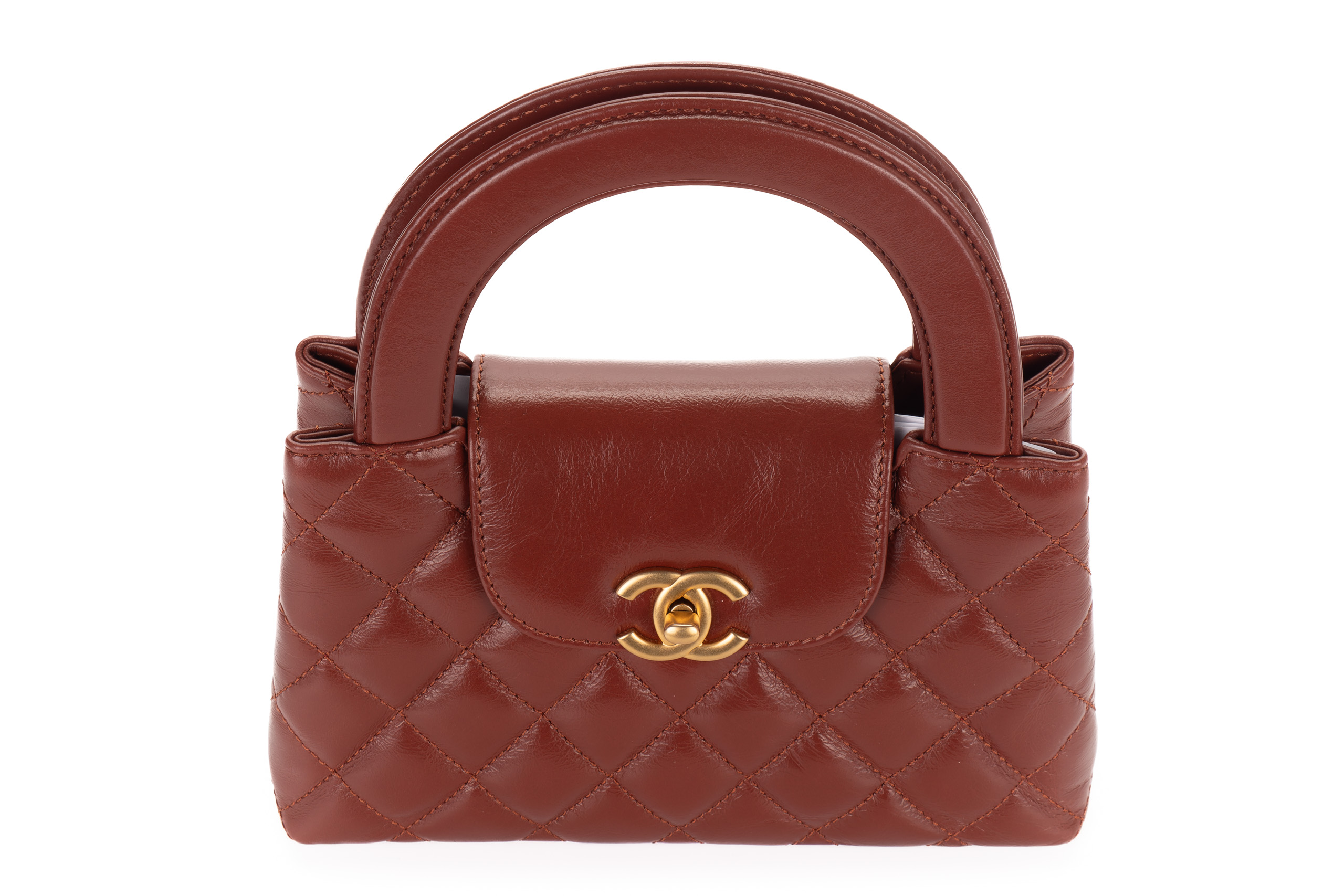 Chanel-Kelly-Small-Rust-Brown-Lambskin-Gold-Hardware-2024-8