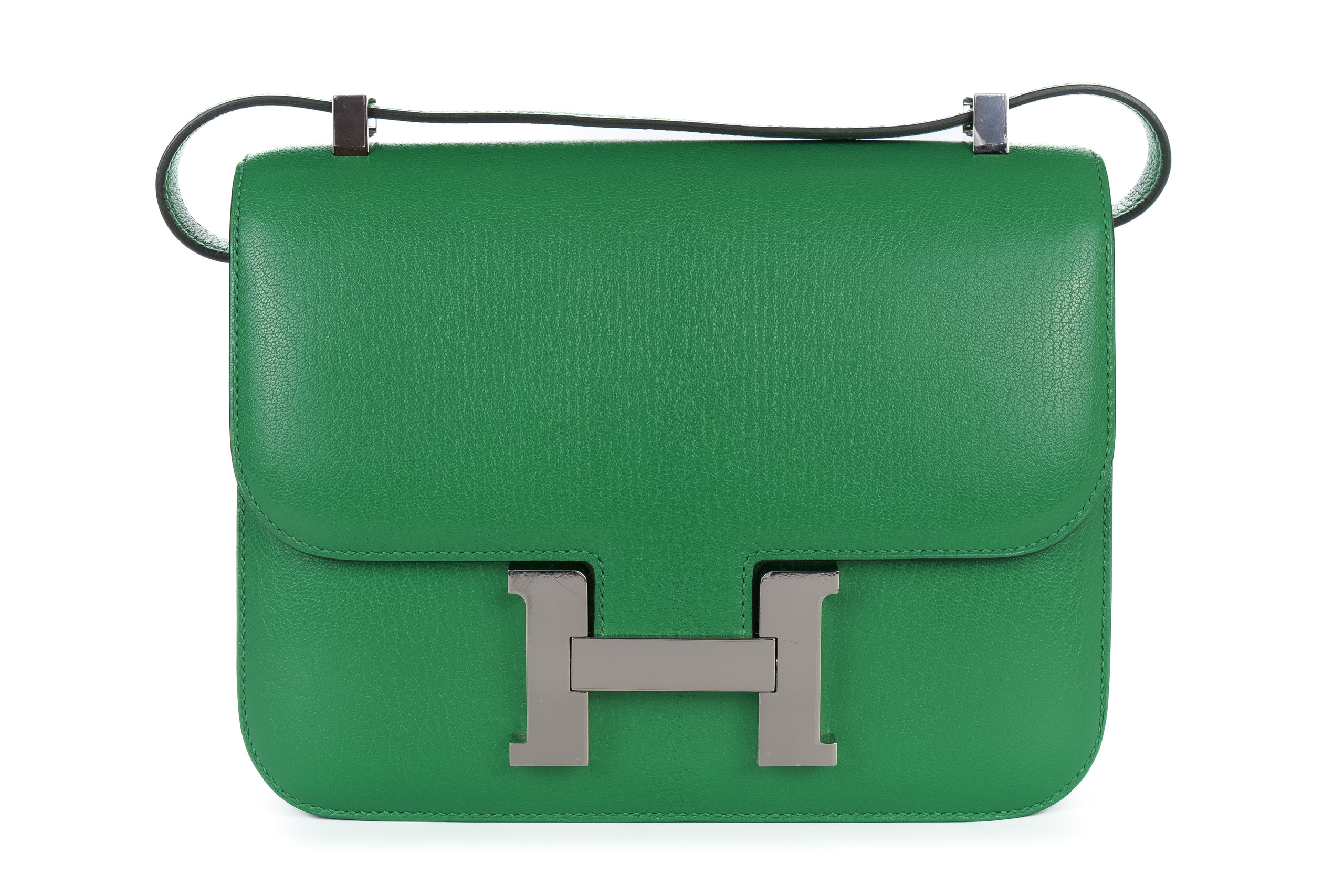 Hermès Constance 24 Bamboo Chevre Palladium Hardware