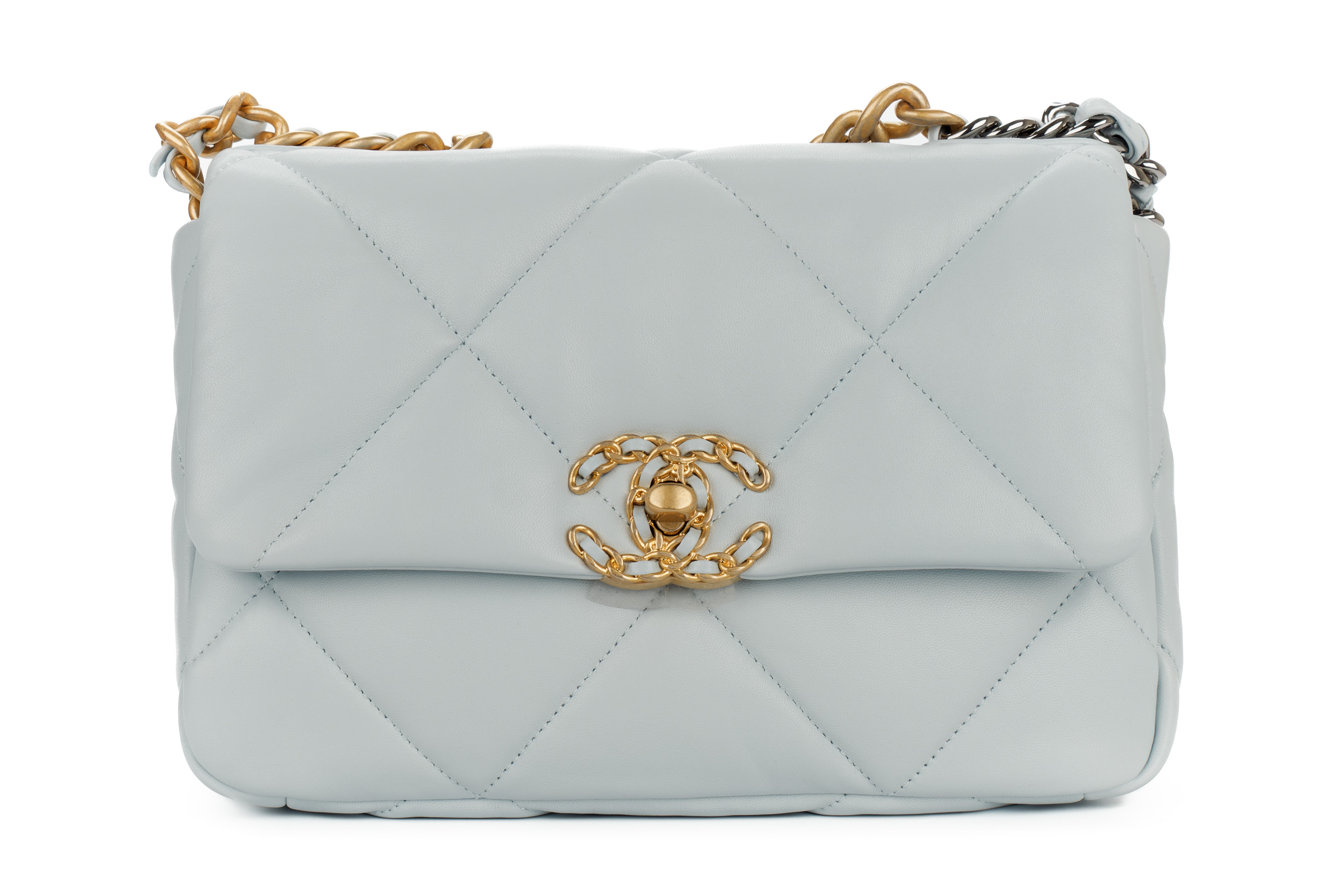 Chanel-19-Medium-Baby-Blue-Goatskin-Mixed-Gold-Hardware-2021-1