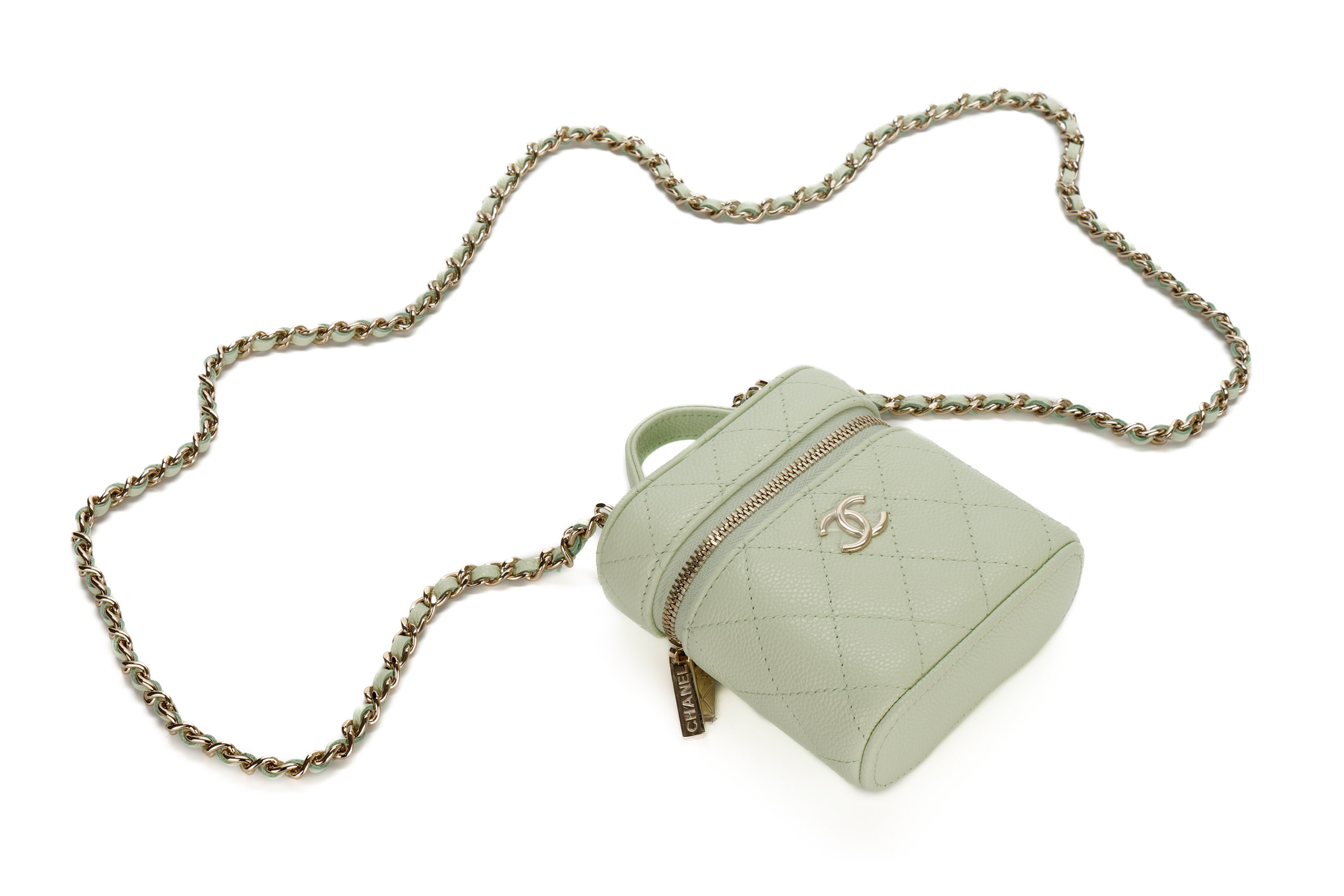 Chanel-Quilted-Vanity-Case-Light-Green-Crossbody-Bag-2022-10