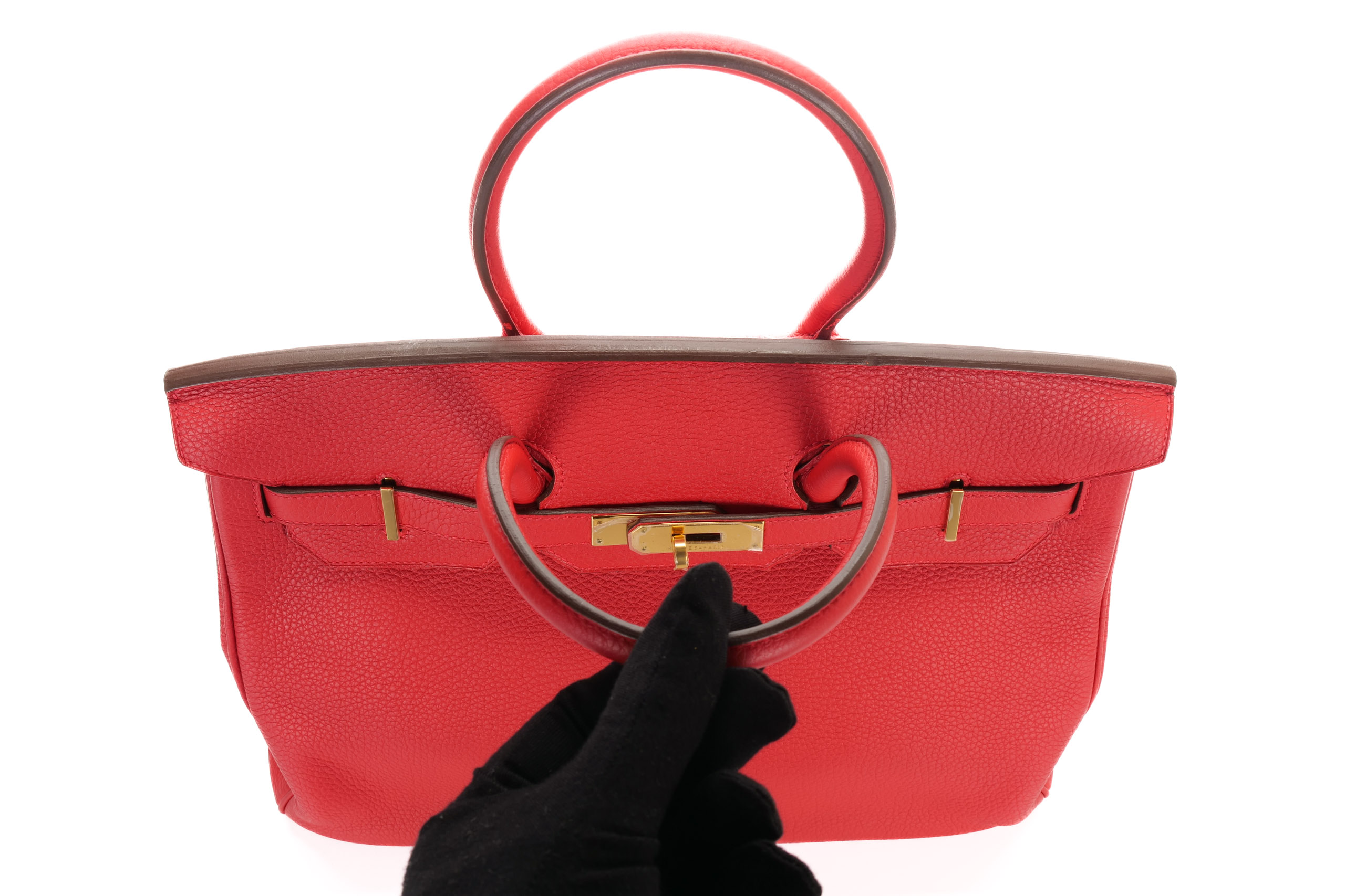 Hermès-Birkin-35-Rouge-Casaque-Togo-Gold-Hardware-13