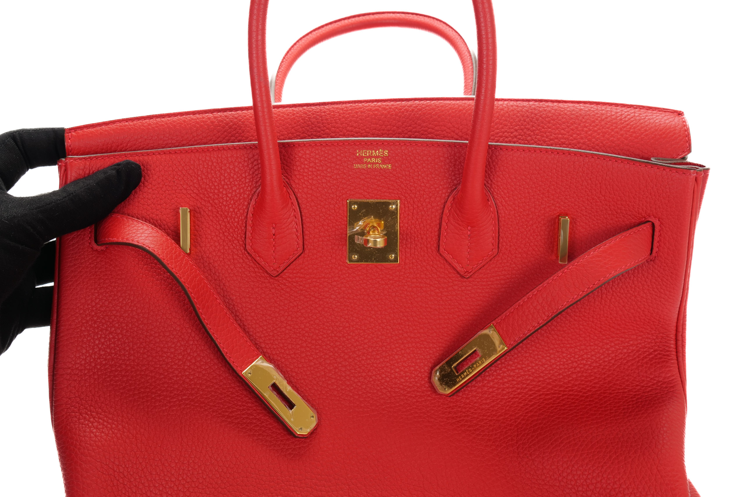 Hermès-Birkin-35-Rouge-Casaque-Togo-Gold-Hardware-15