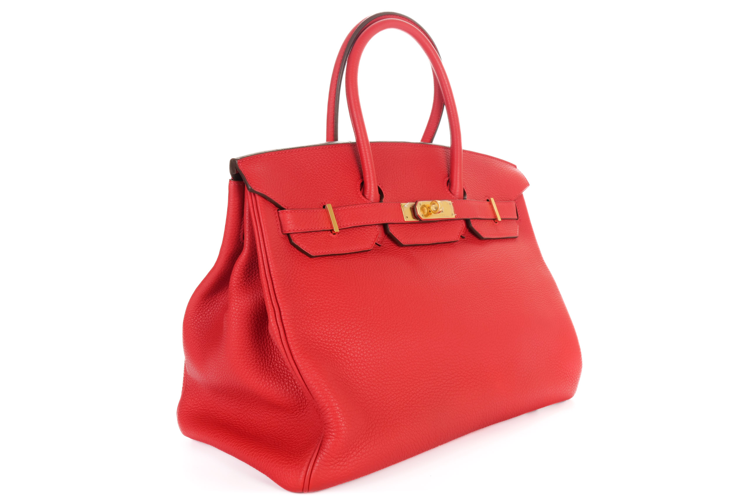 Hermès-Birkin-35-Rouge-Casaque-Togo-Gold-Hardware-2