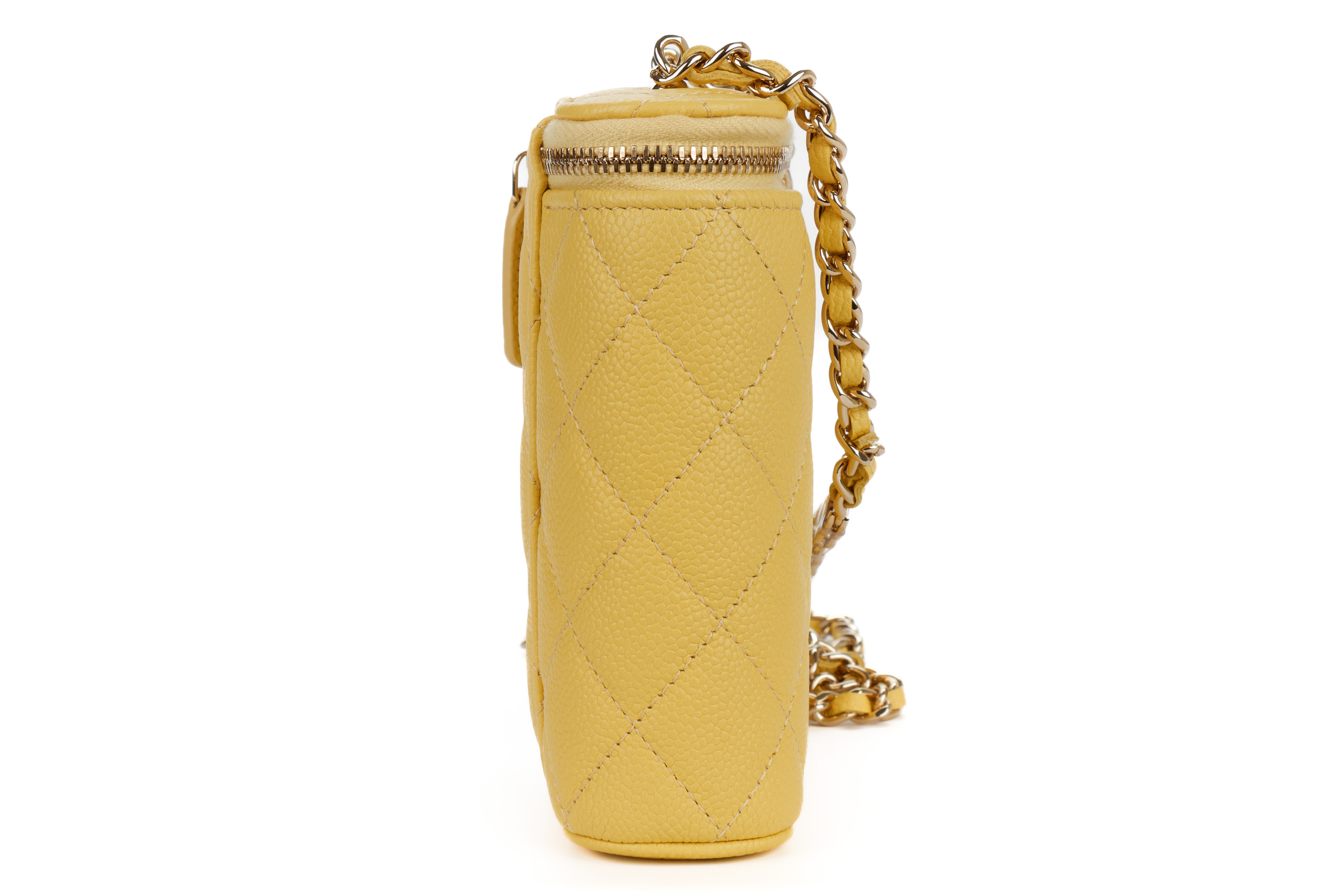 Chanel-Tall-Vanity-Crossbody-Yellow-Caviar-Light-Gold-Hardware-2022-5