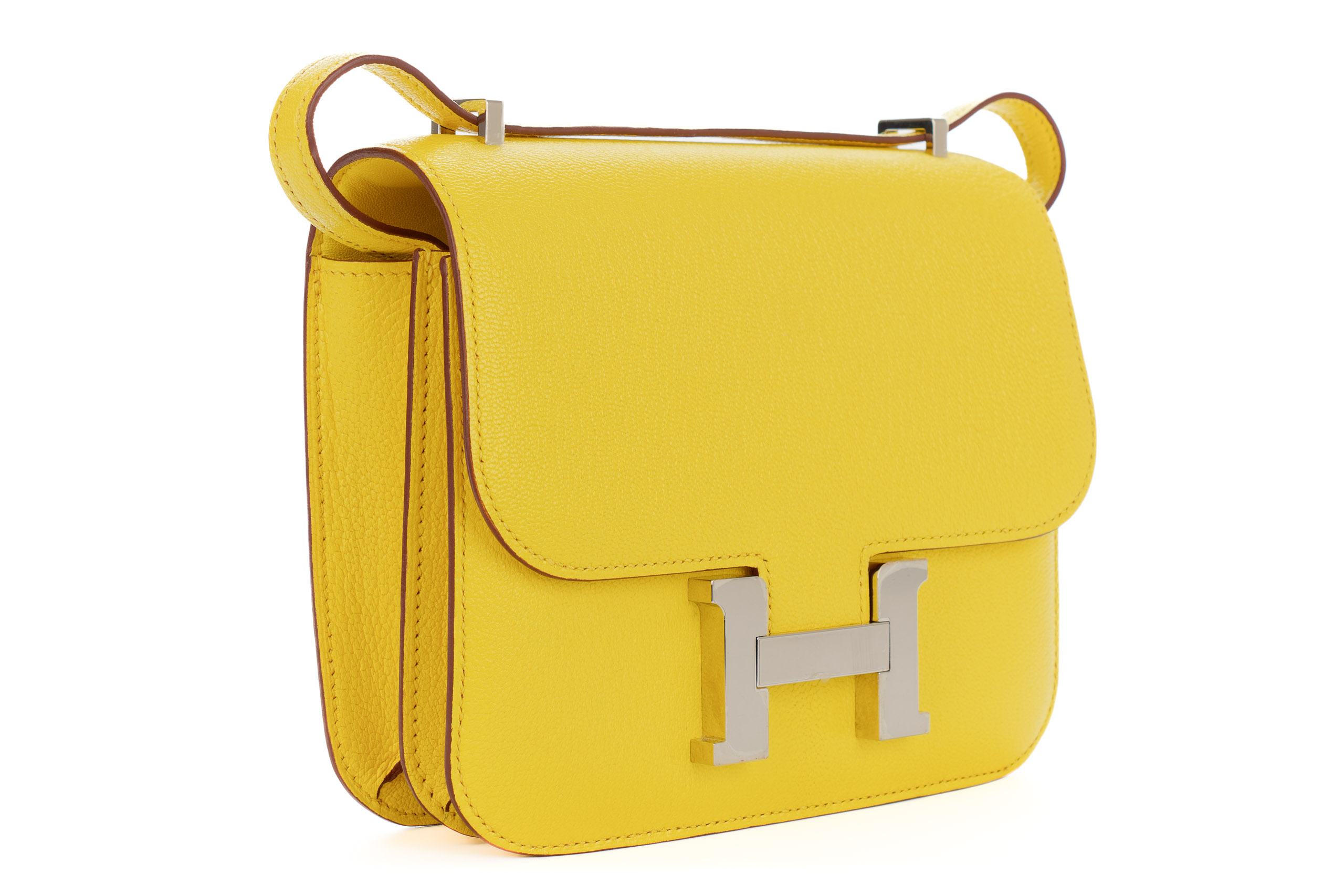 Hermes constance yellow sale