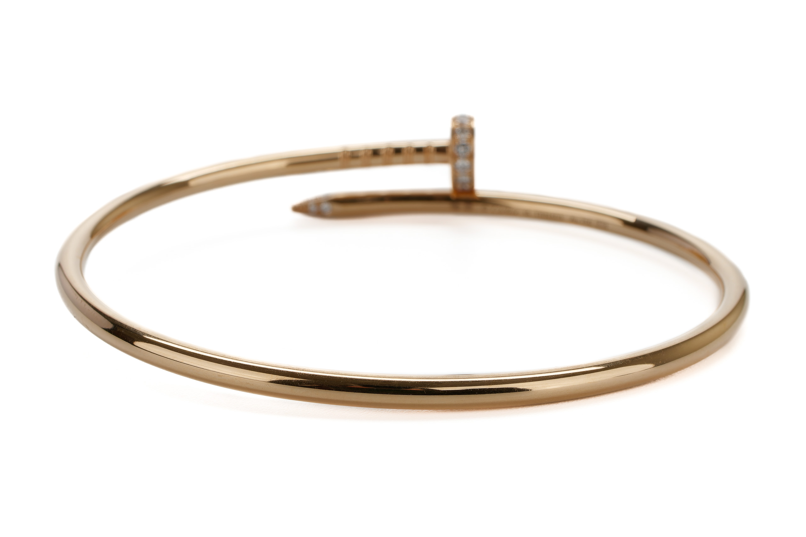 Cartier-Just-Un-Clou-Slim-Yellow-Gold-Diamonds-Bracelet-2024-29889-5