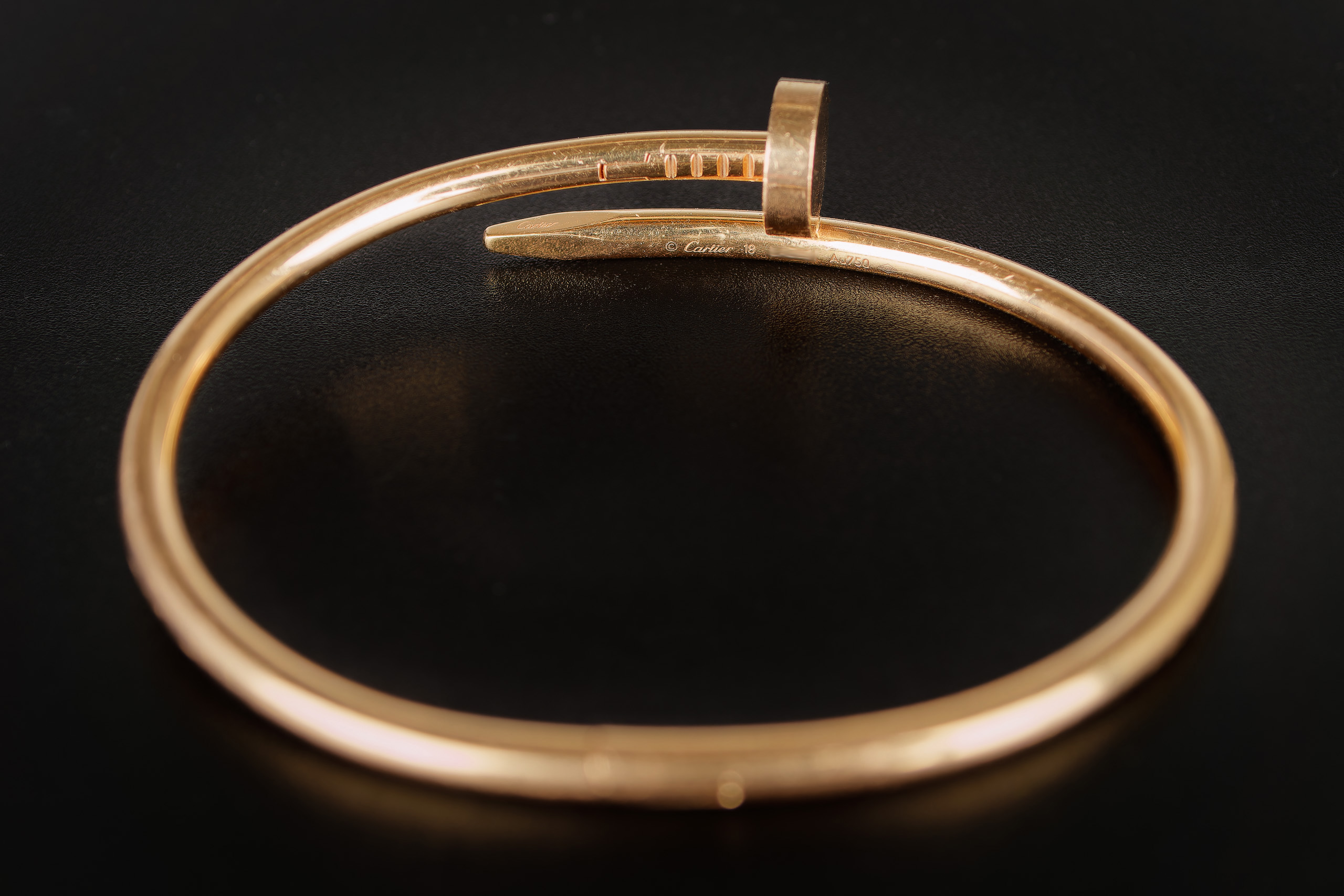 Cartier-Juste-Un-Clou-Rose-Gold-Bangle-18-10