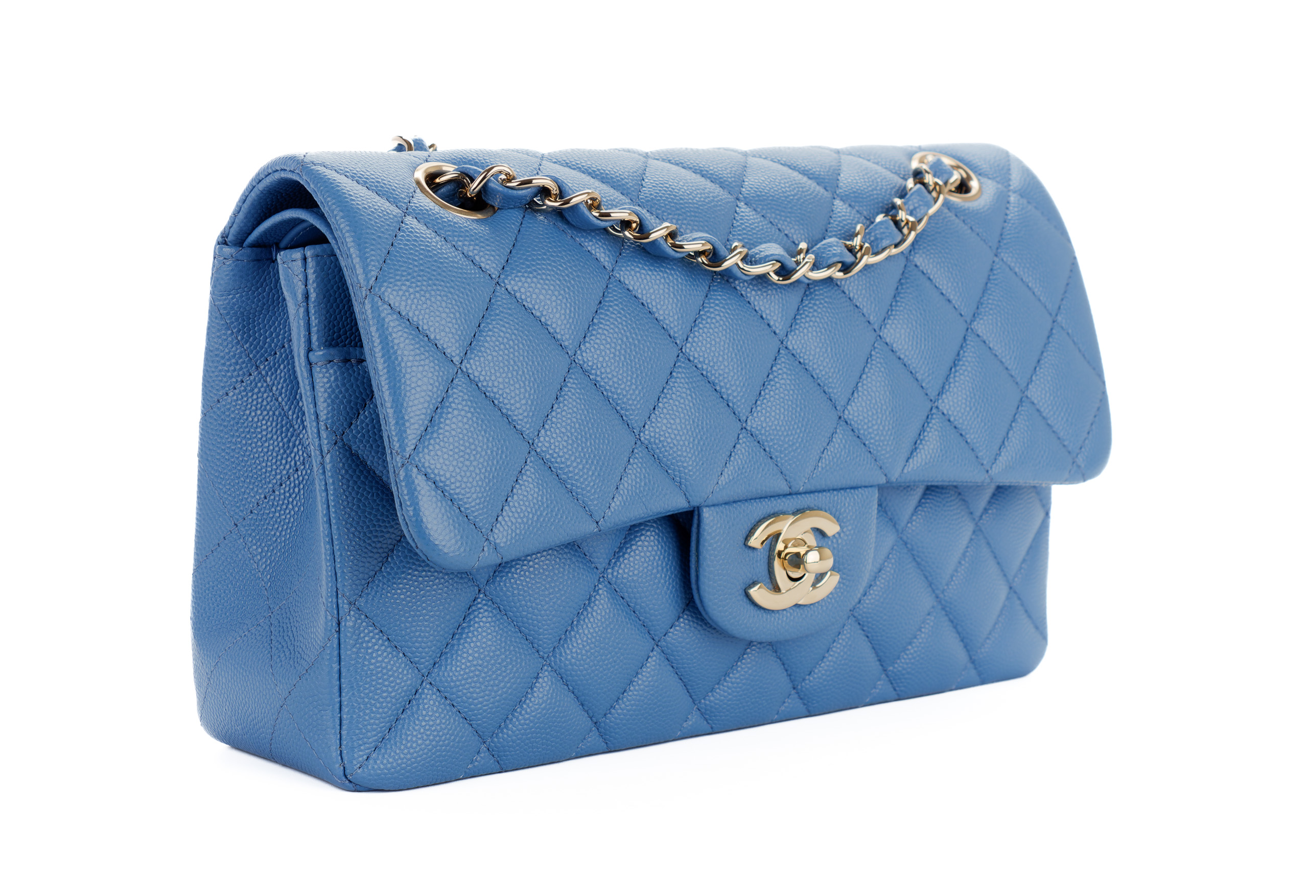 Chanel-Classic-Double-Flap-Small-Riviera-Blue-Caviar-CHW-2021-2