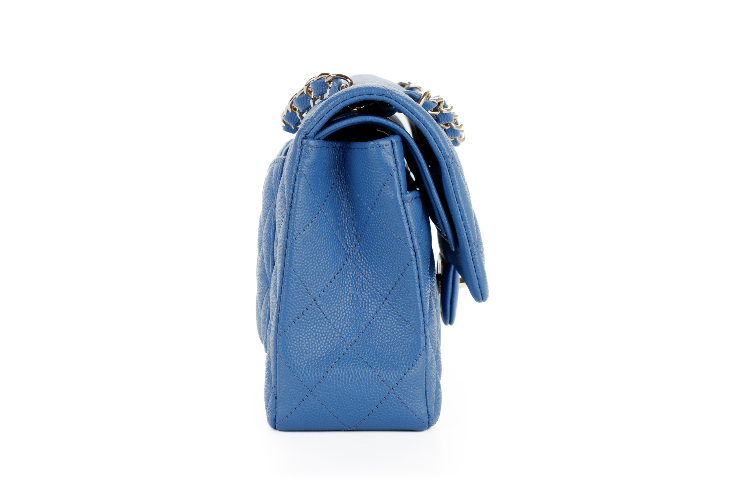 Chanel-Classic-Double-Flap-Small-Riviera-Blue-Caviar-CHW-2021-5